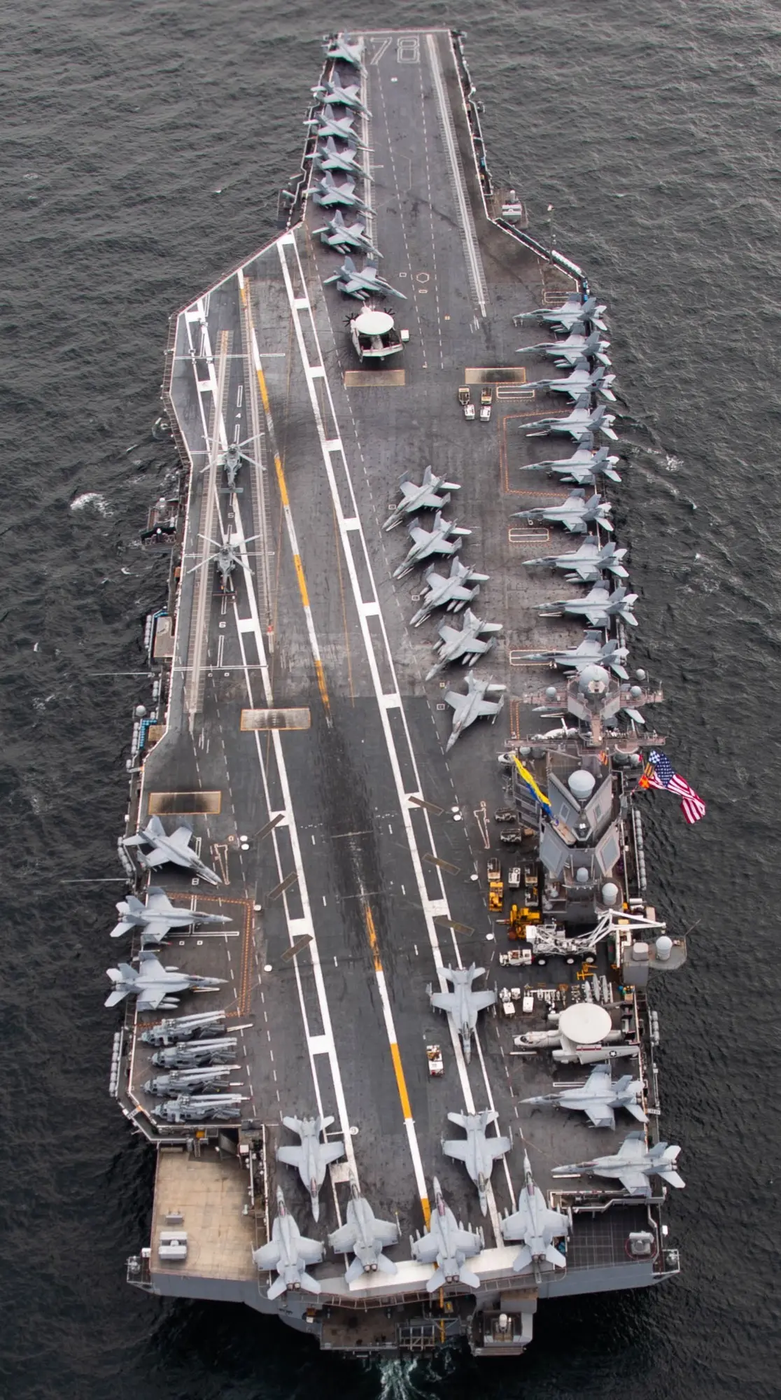 美国 cvn-78 ford福特级 核动力航空母舰