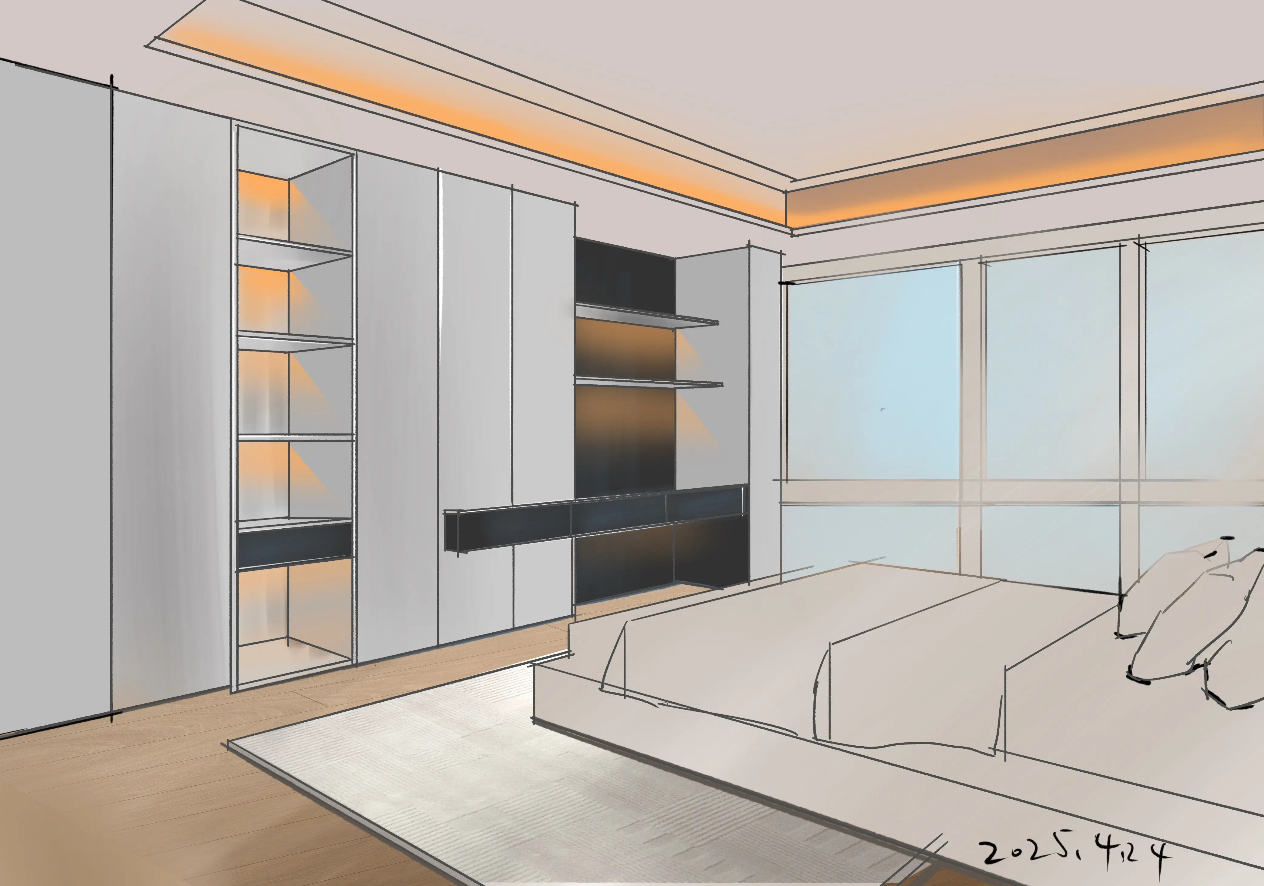 全屋定制iadp手绘