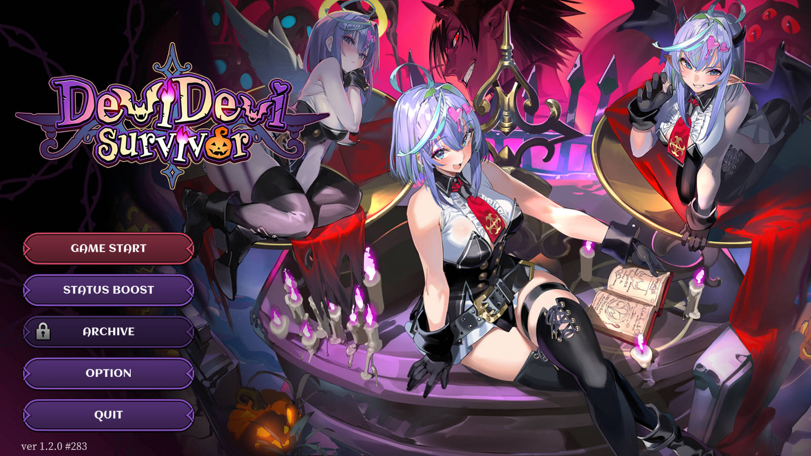 【游戏】电脑[ACT/官中/动态]魔鬼幸存者/恶魔恶魔幸存者/DeviDevi Survivor(デビデビサバイバー)[Ver1.20][1.58G]【1068】