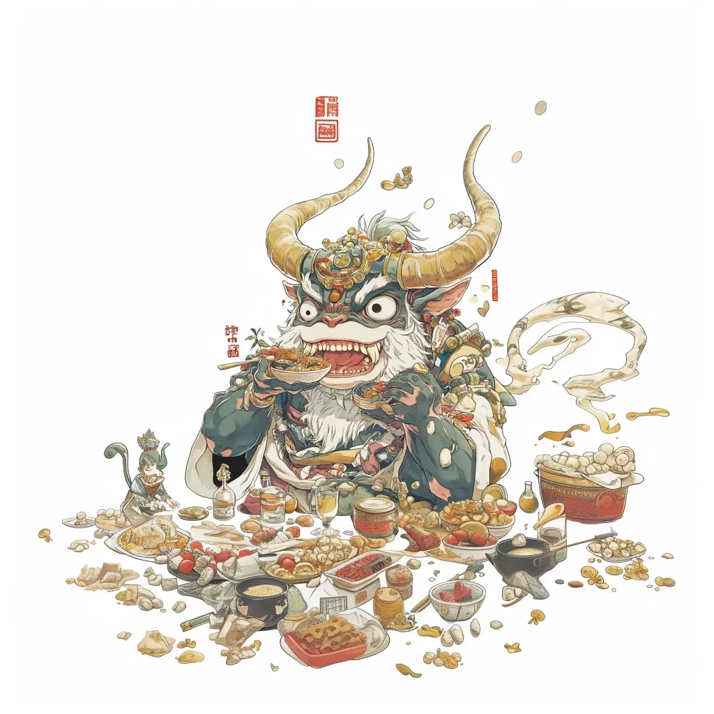 饕餮:山海经最凶饭桶