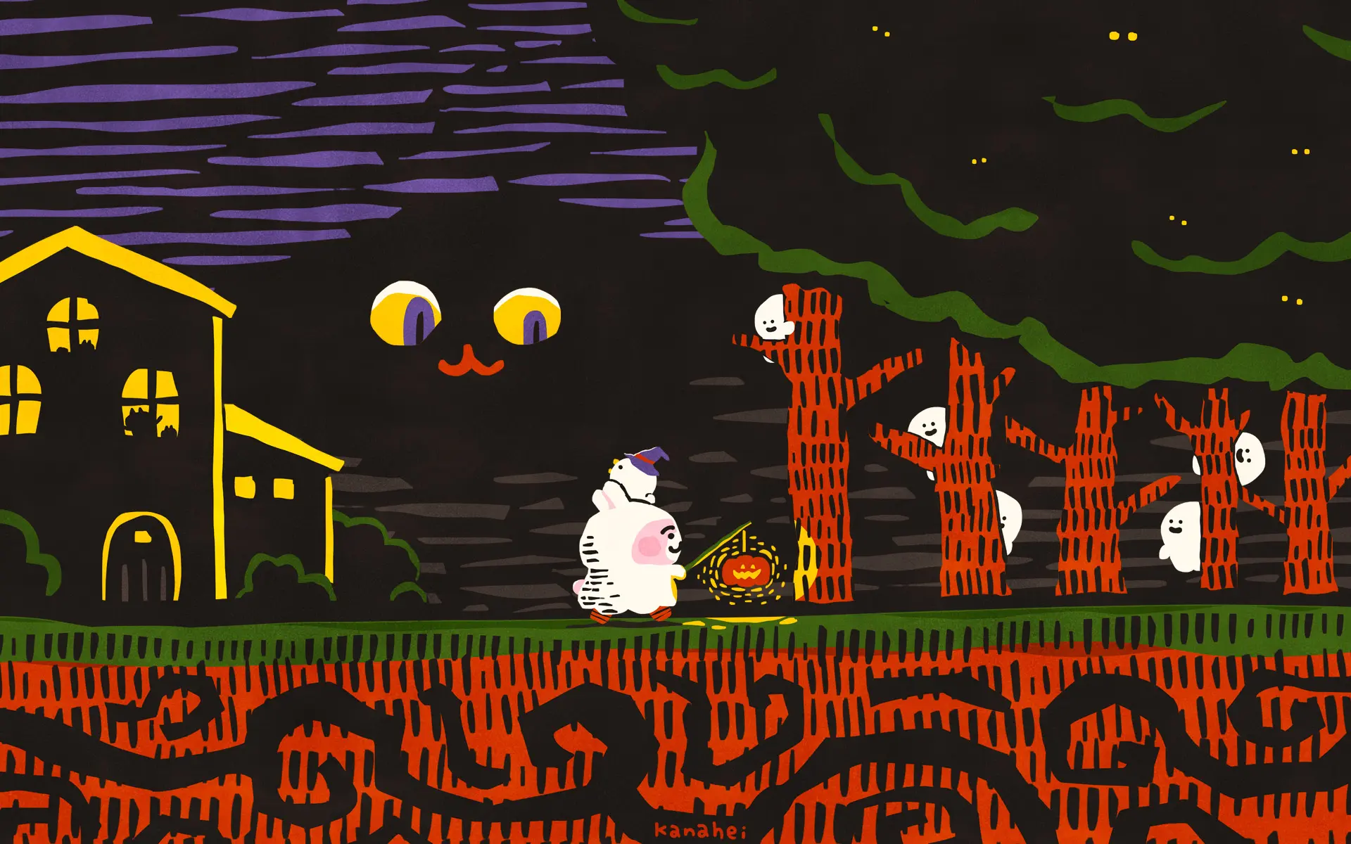 【烟云胧月】卡娜赫拉电脑桌面壁纸分享