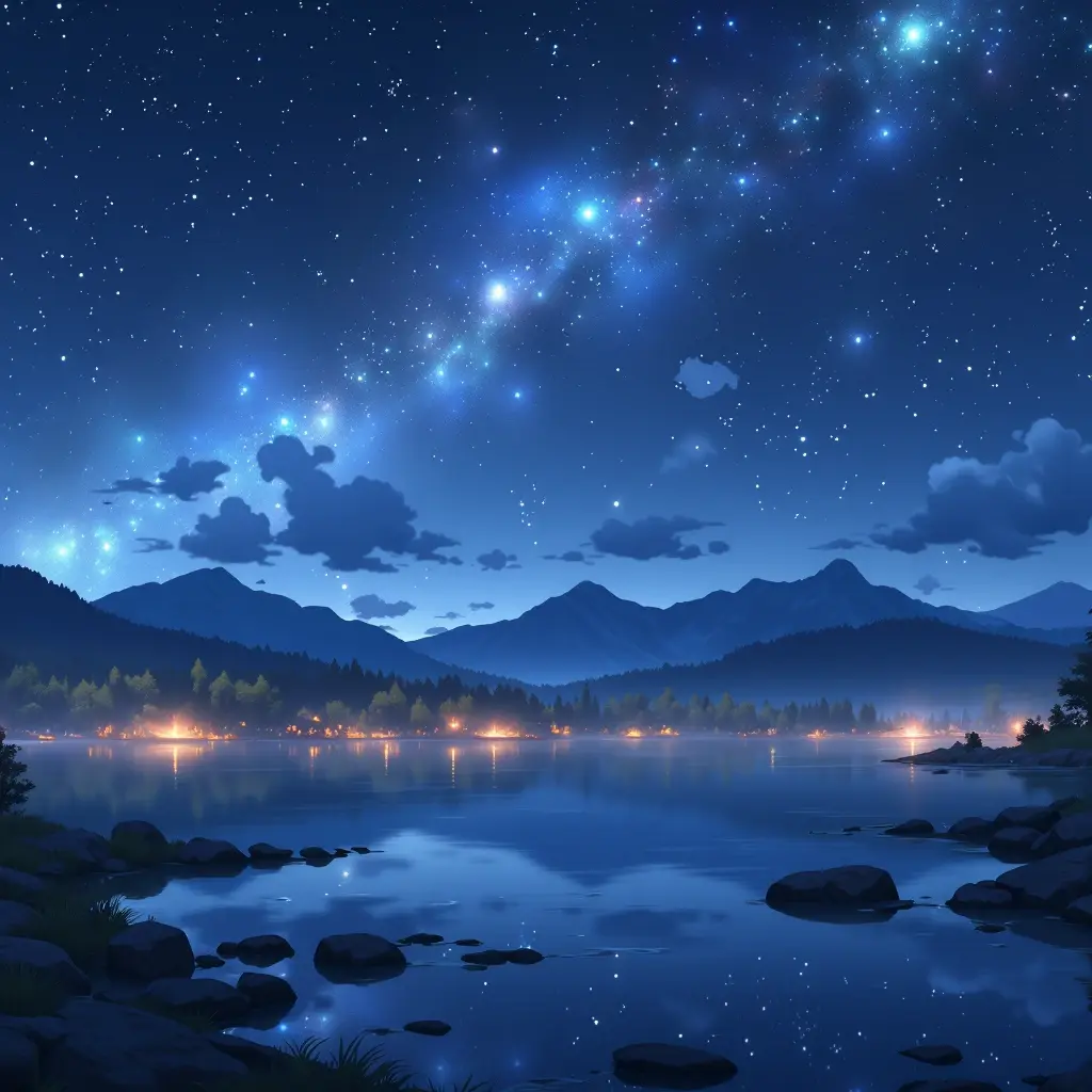 lore训练成品动漫3d风景游戏场景