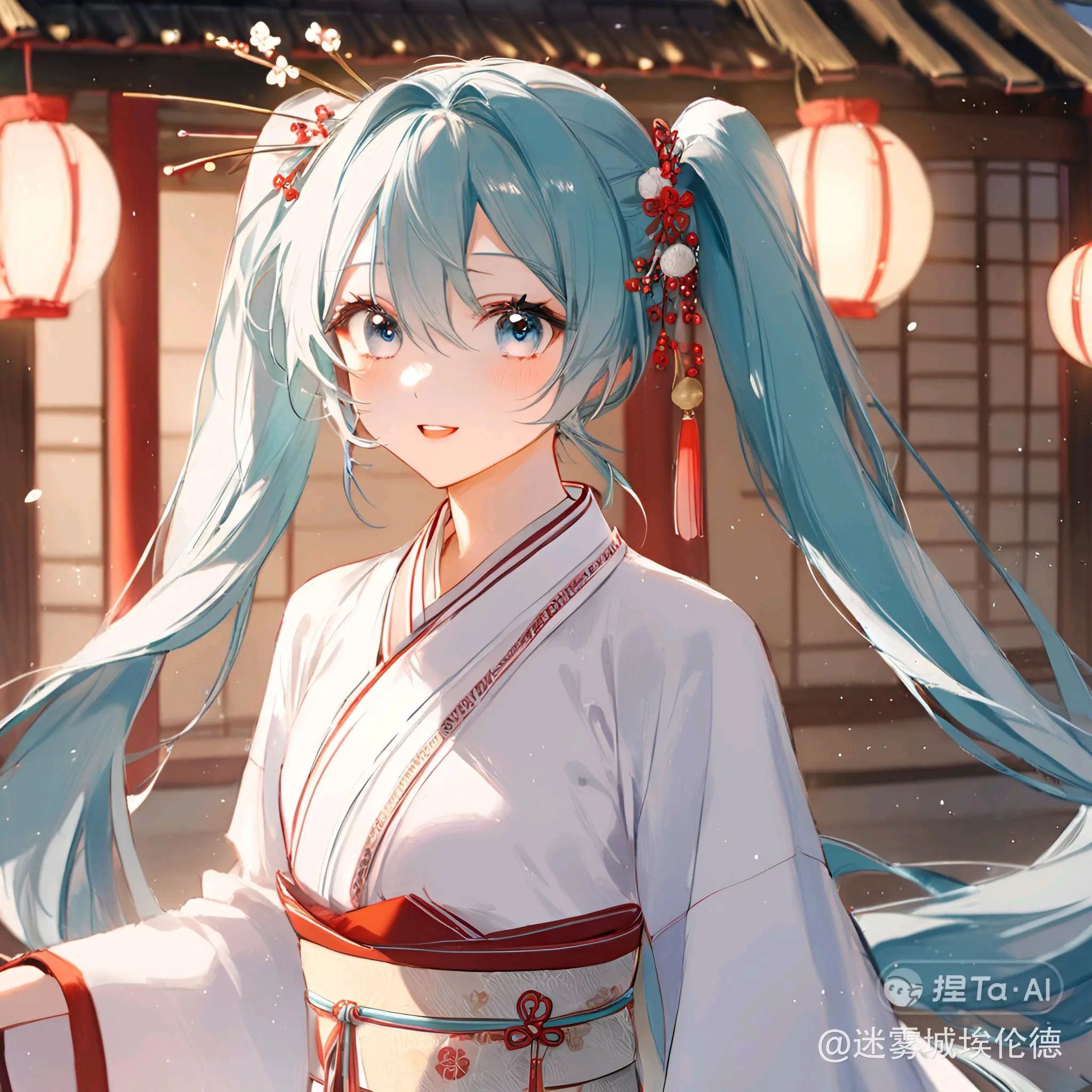 梦幻初音未来古装图片