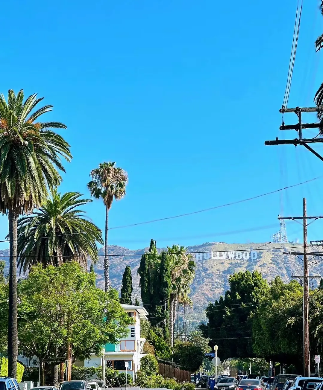 美国加利福尼亚州洛杉矶市好莱坞景点