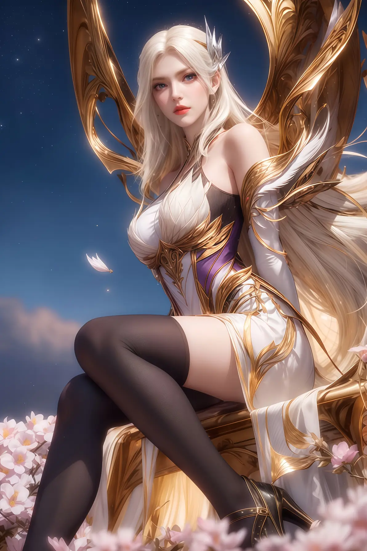 国漫女神|斗罗大陆 千仞雪【精美壁纸】扶摇同风,千秋载雪!