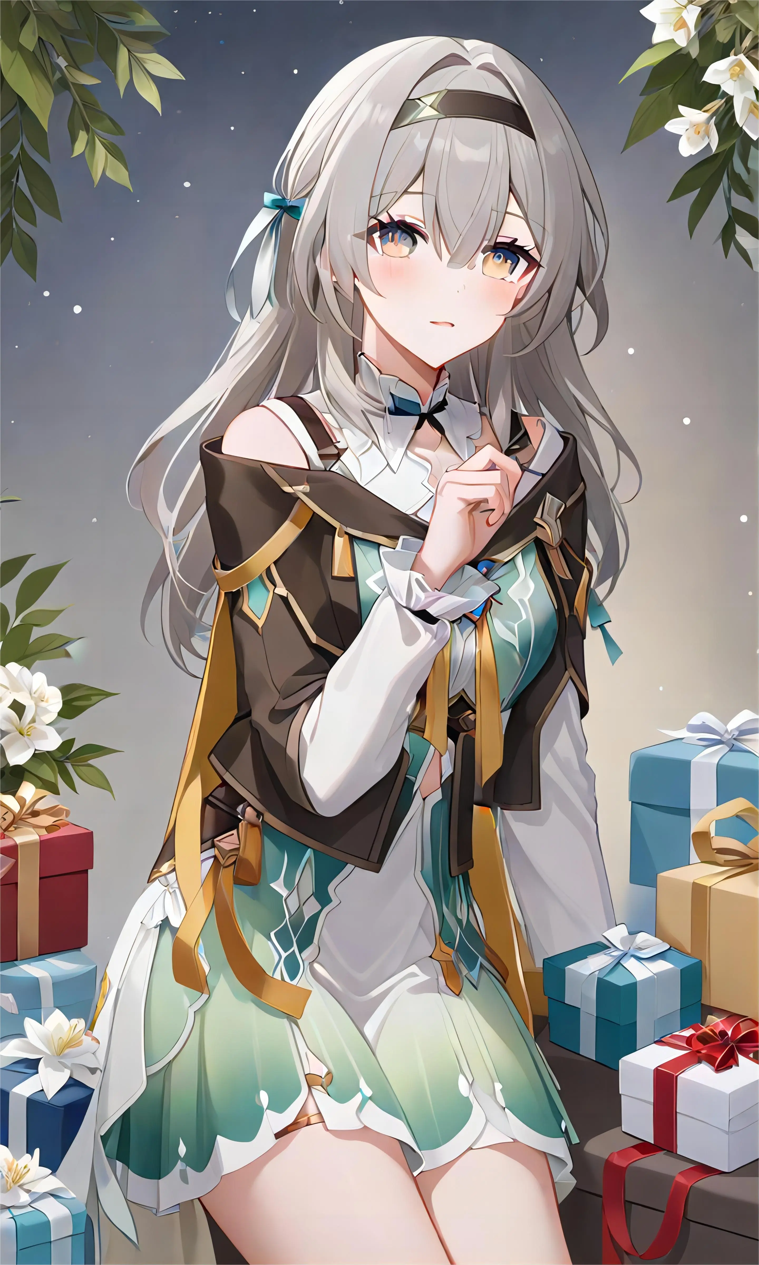 流萤美图搬运p站,流萤高清图片流萤壁纸