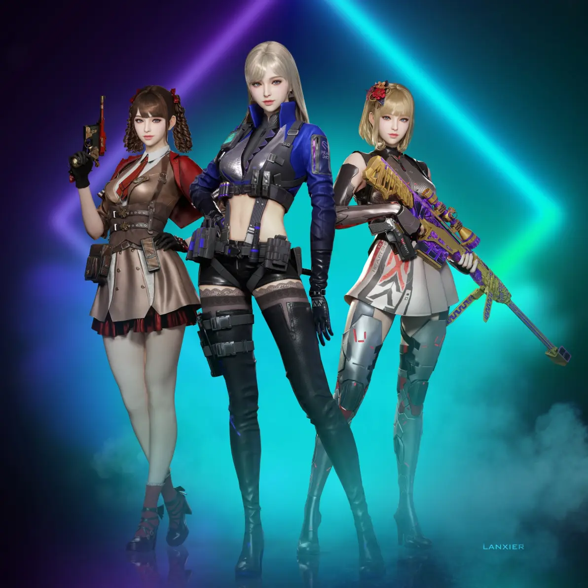 cf女角色高清大图 感谢酒足饭饱思立儿和smilegate