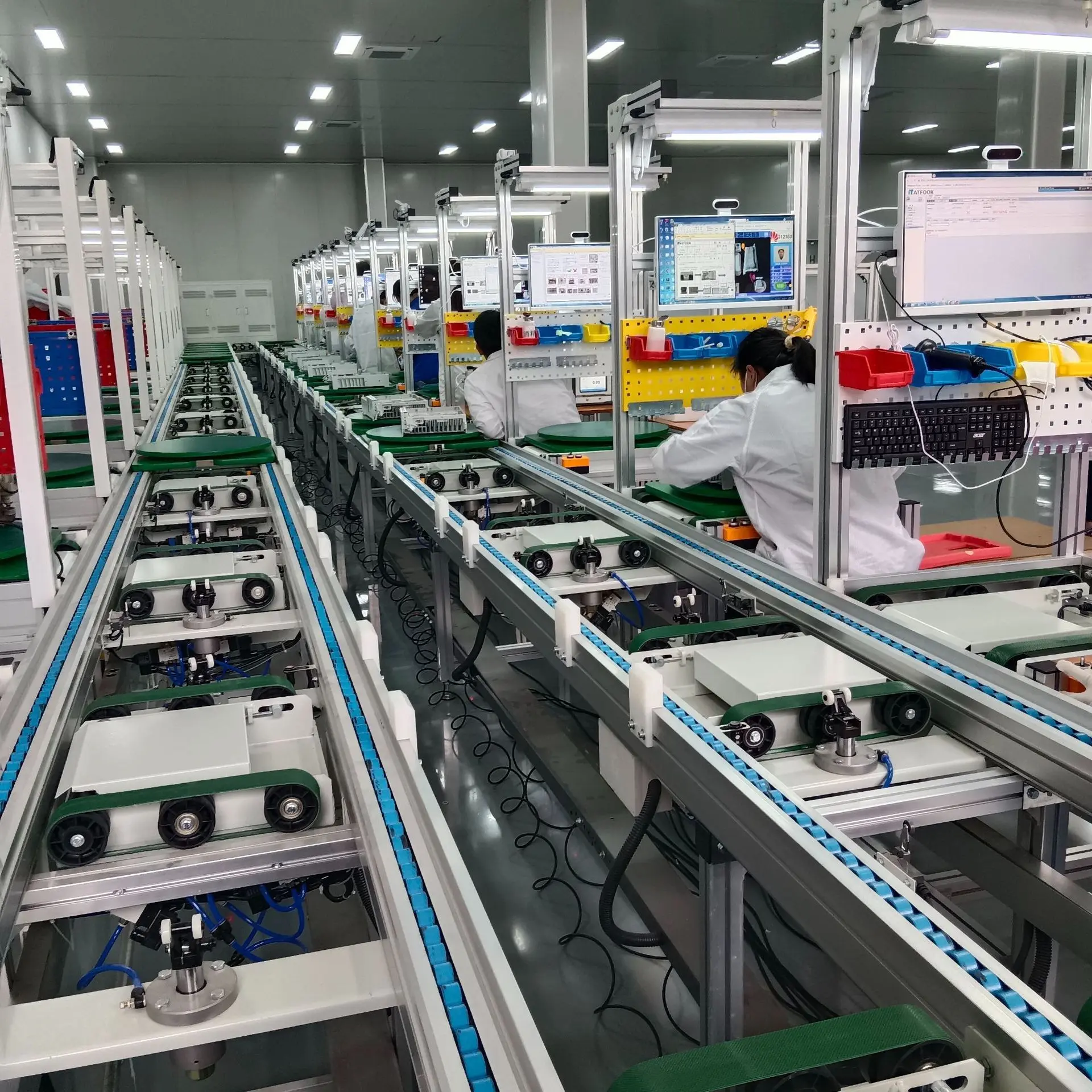 方壳电池pack生产线自动化效率