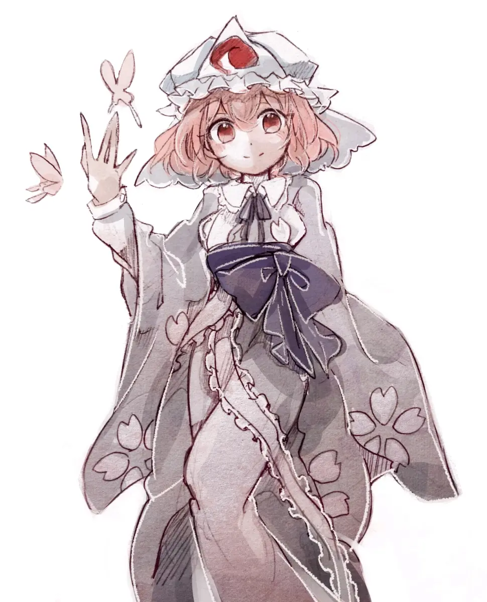 西行寺幽幽子美图/壁纸