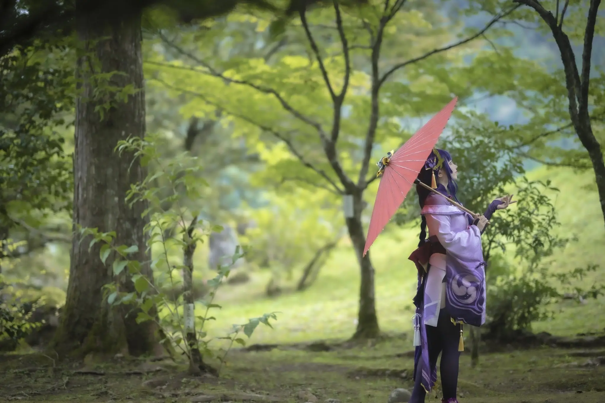 原神雷电将军cos - 哔哩哔哩