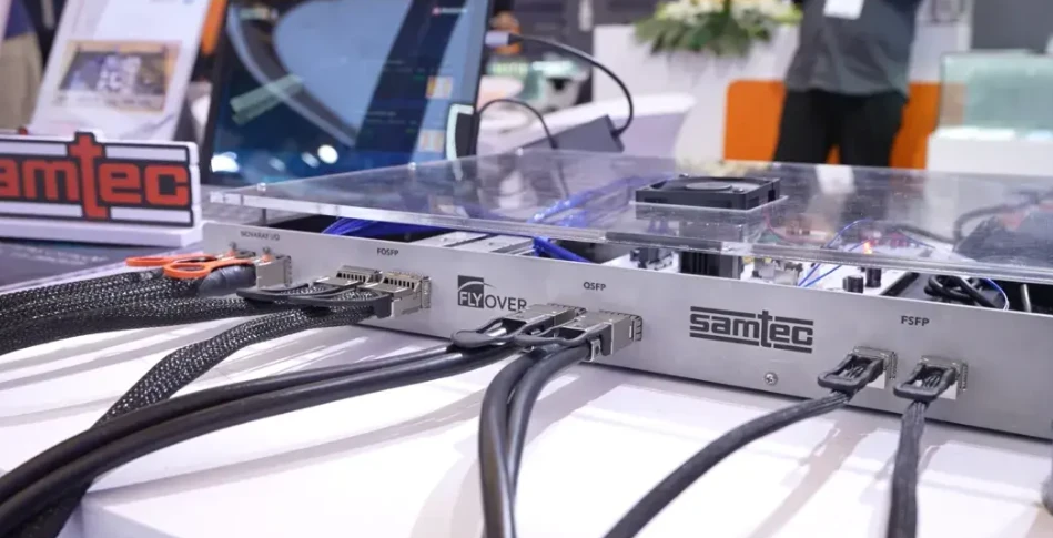 Electronica现场演示 | Samtec前面板解决方案 - 哔哩哔哩