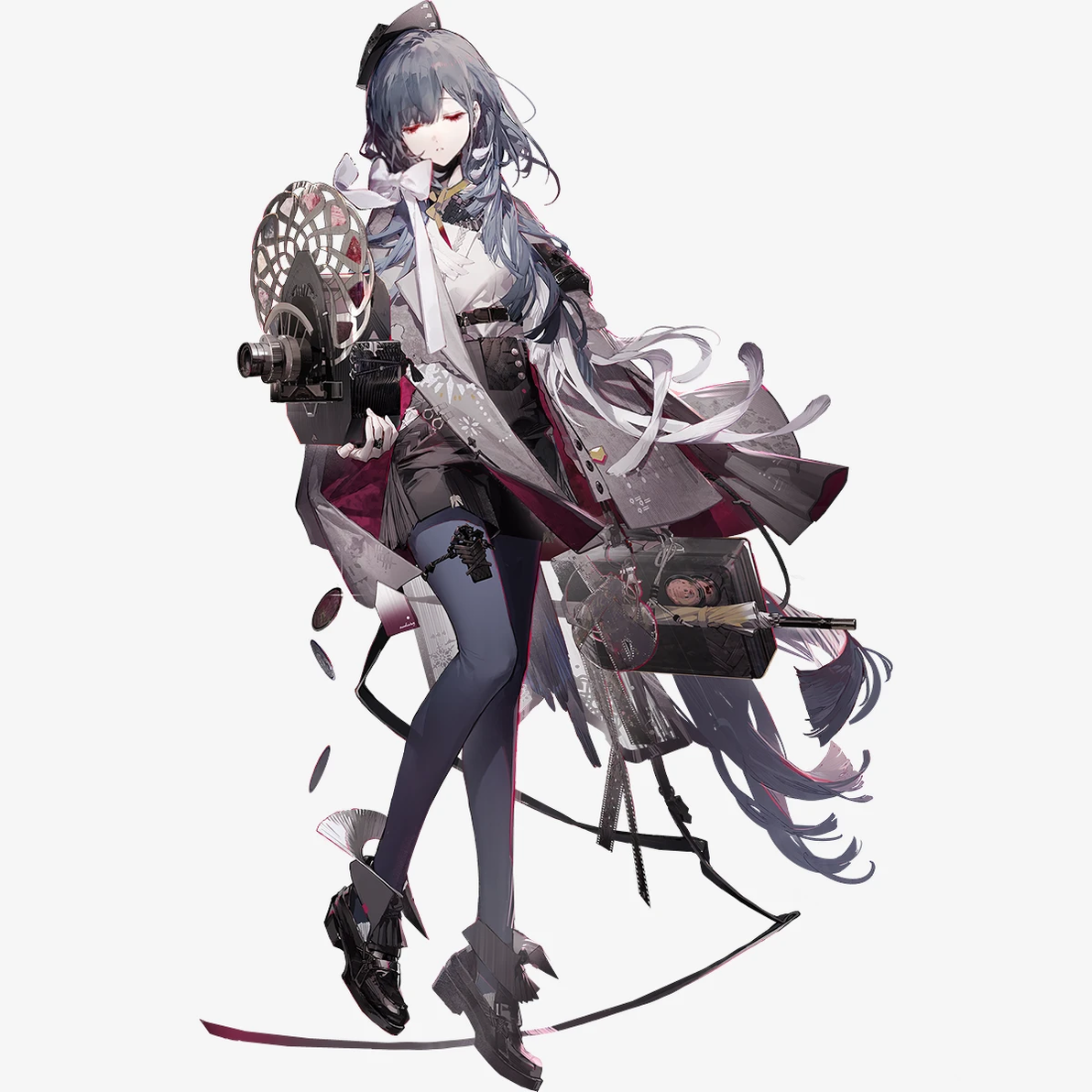 【明日方舟】NPC差分立绘——梅希亚 - 哔哩哔哩