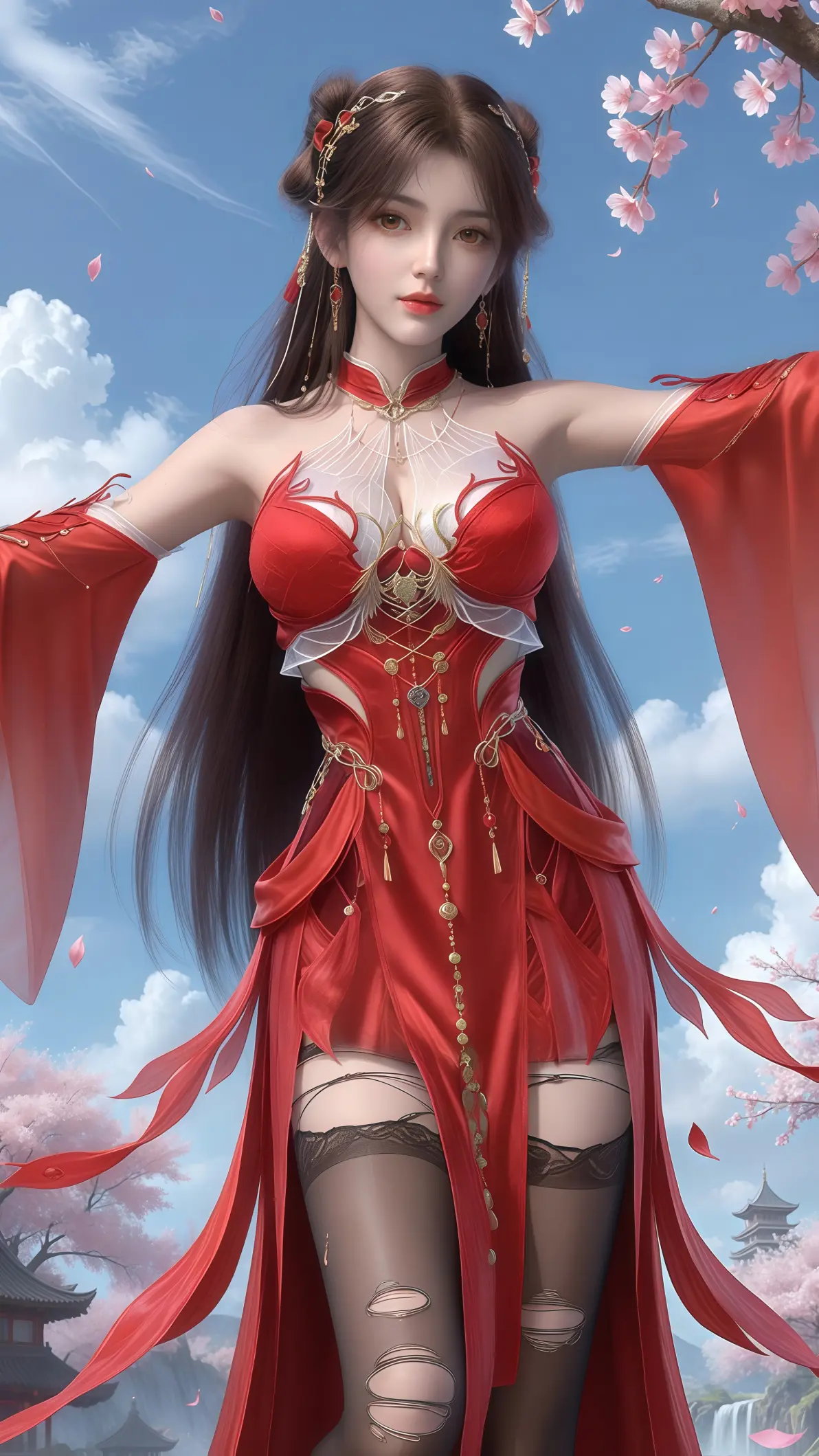 国漫女神天花板壁纸:火灵儿最后竟成为三女主中的最强者!