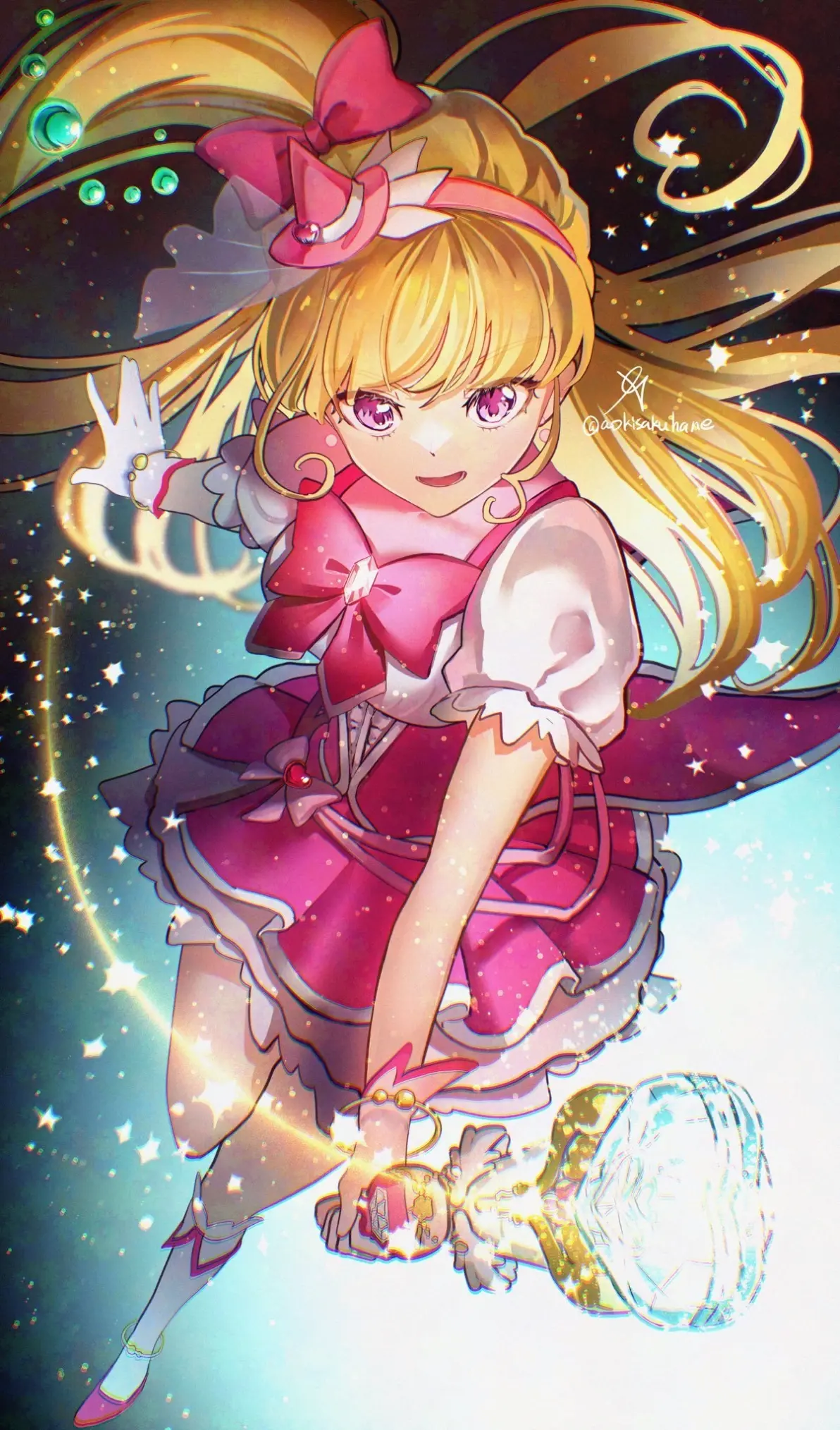 魔法使光之美少女美图分享