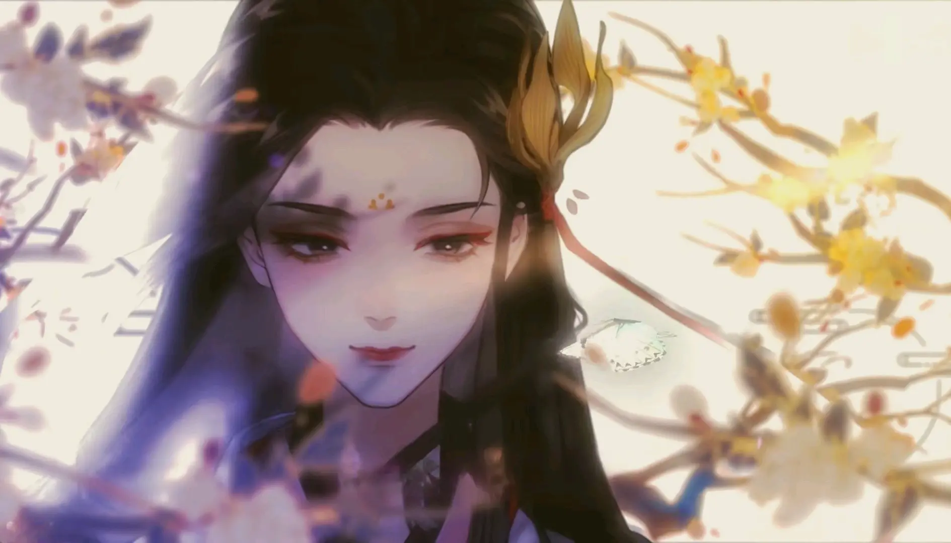 《木兰行》中的花木兰美图
