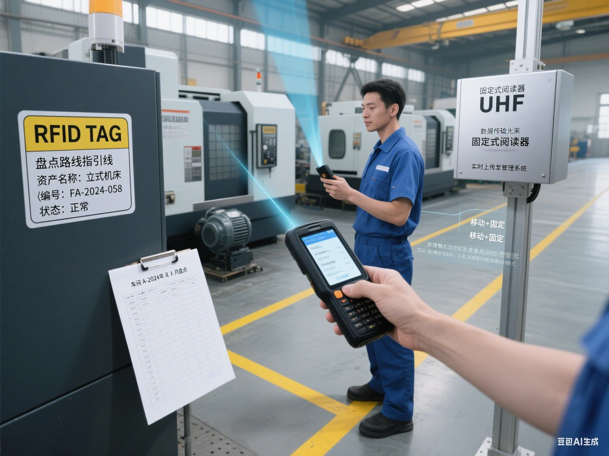制造业工厂利用 RFID 设备实现固定资产高效盘点实操指南 - 哔哩哔哩