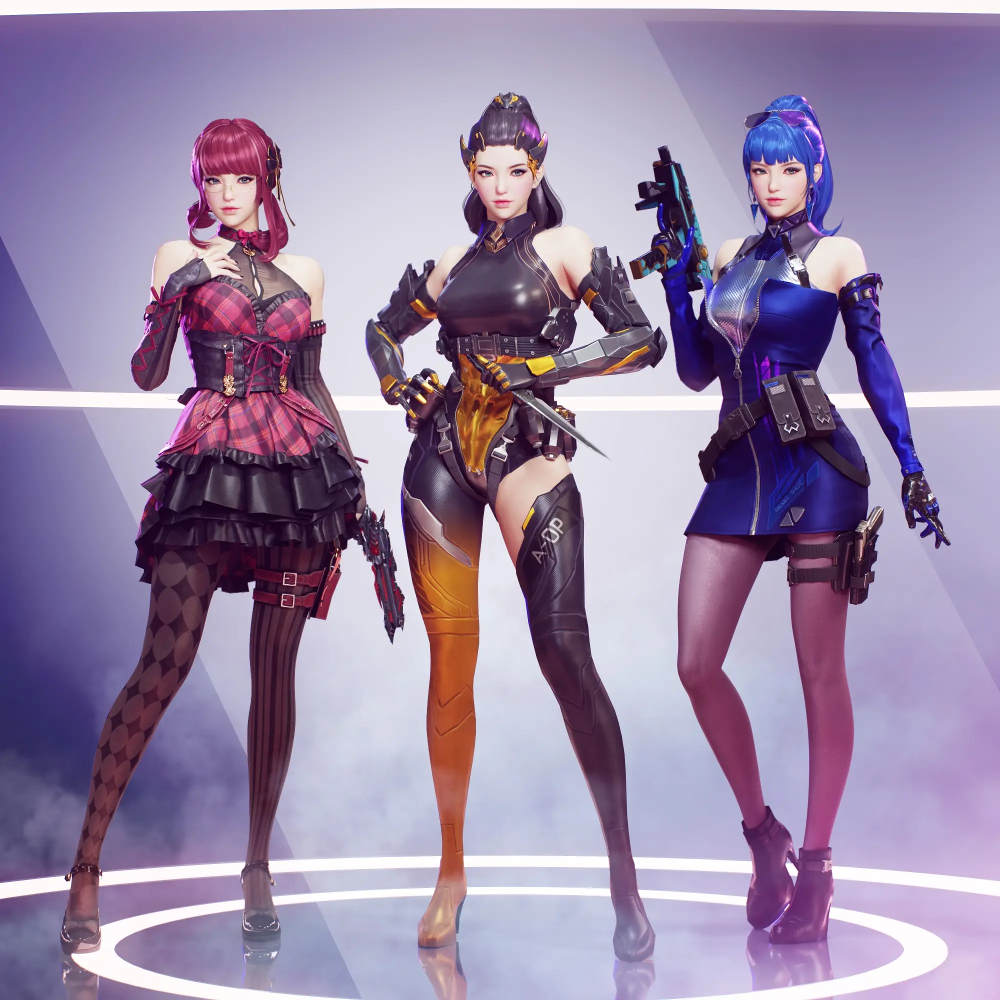 cf女角色高清大图壁纸