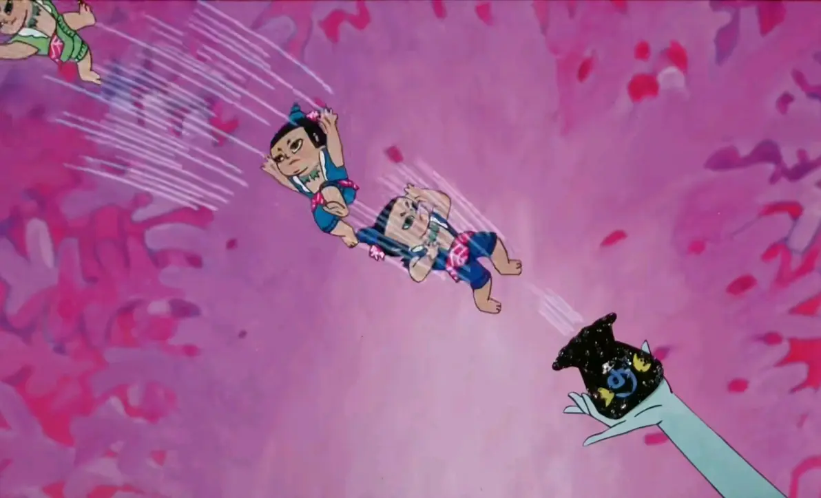 为什么动画《葫芦小金刚》水娃的叶子变成了绿色