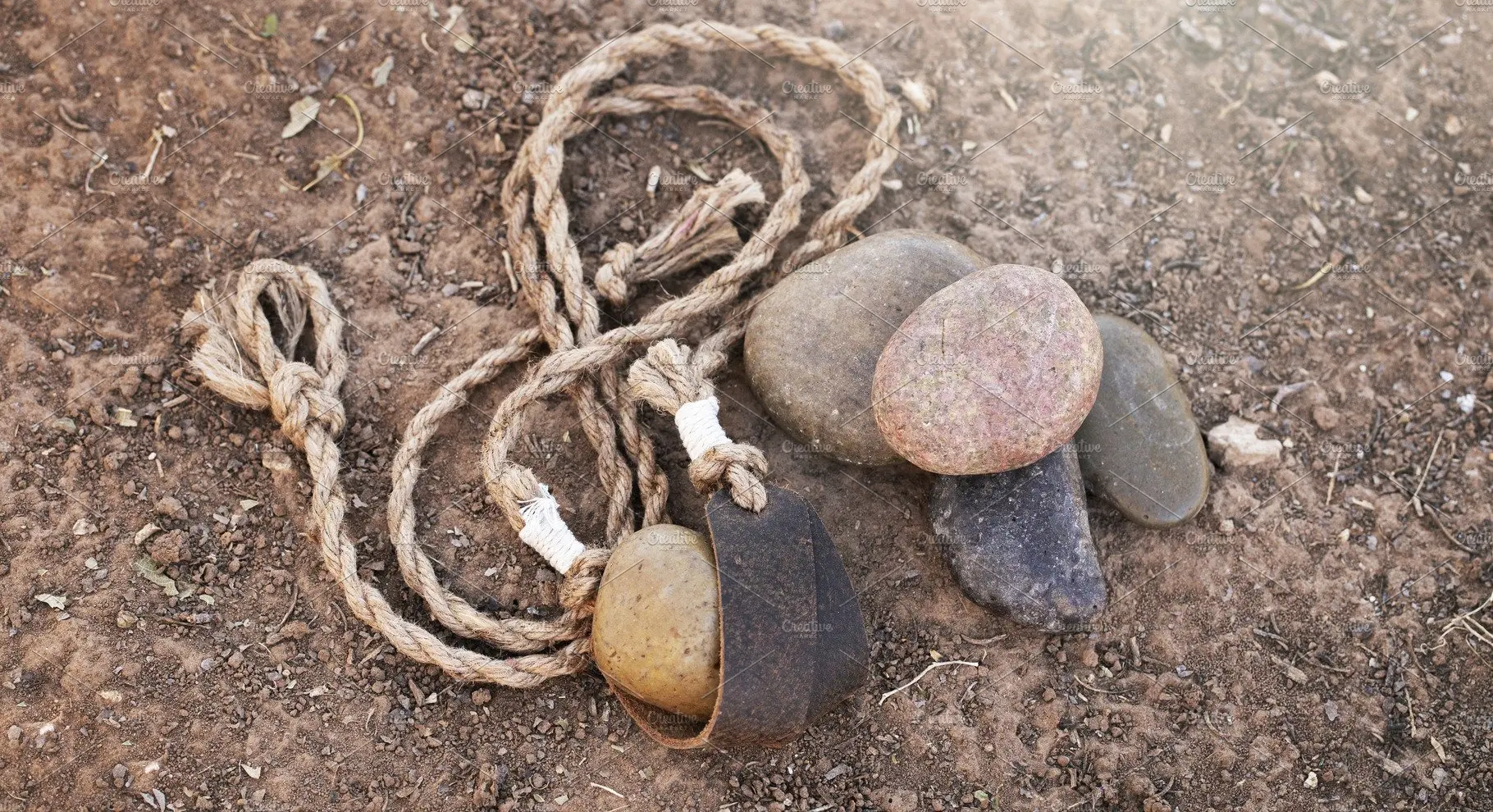 三,投石索的制作