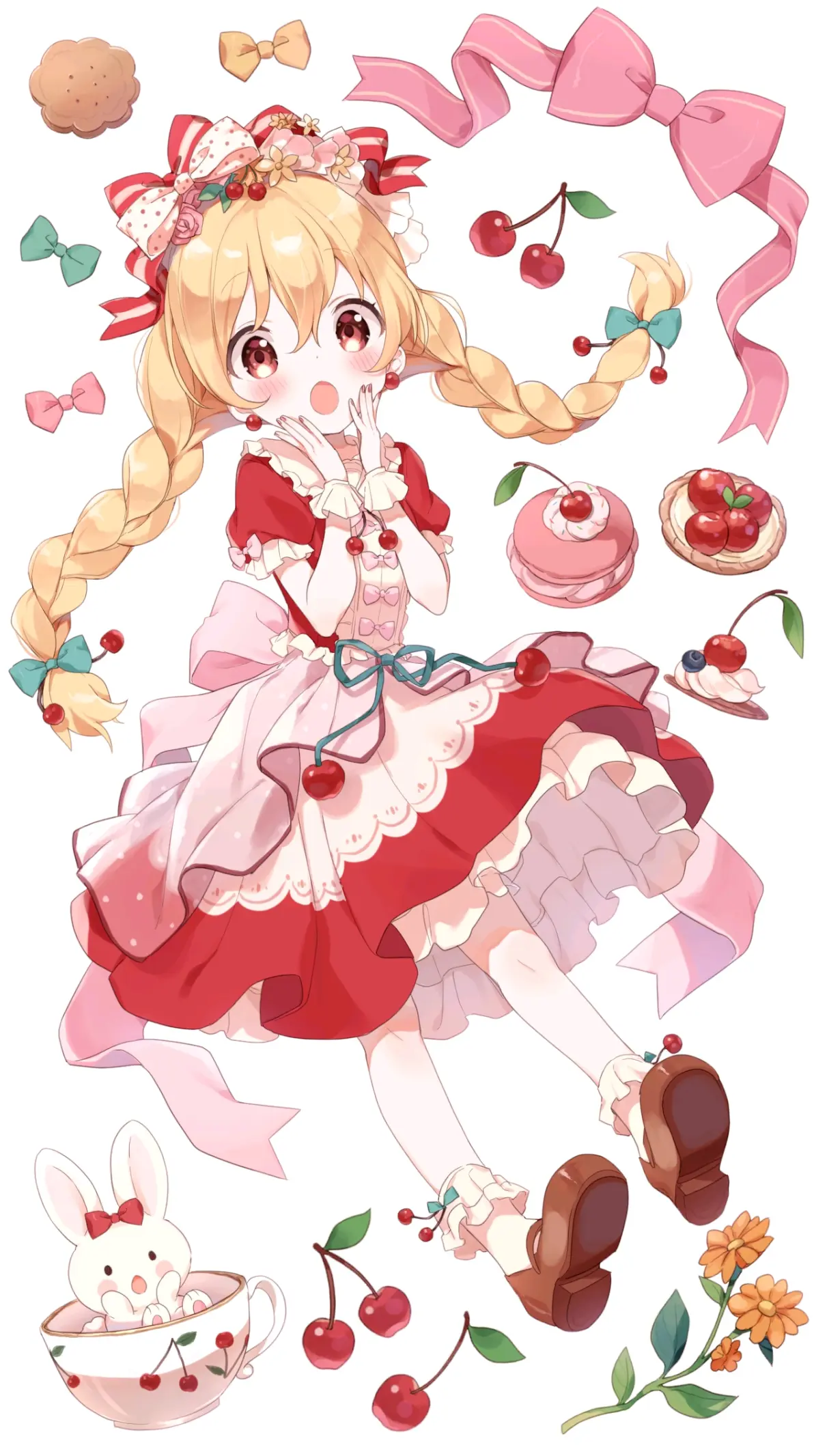 樱桃插画特辑