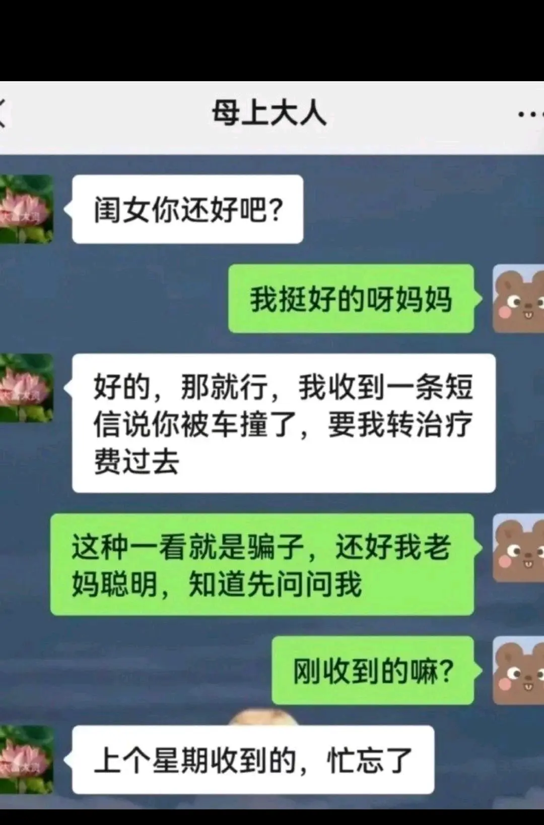好炸裂的聊天对话