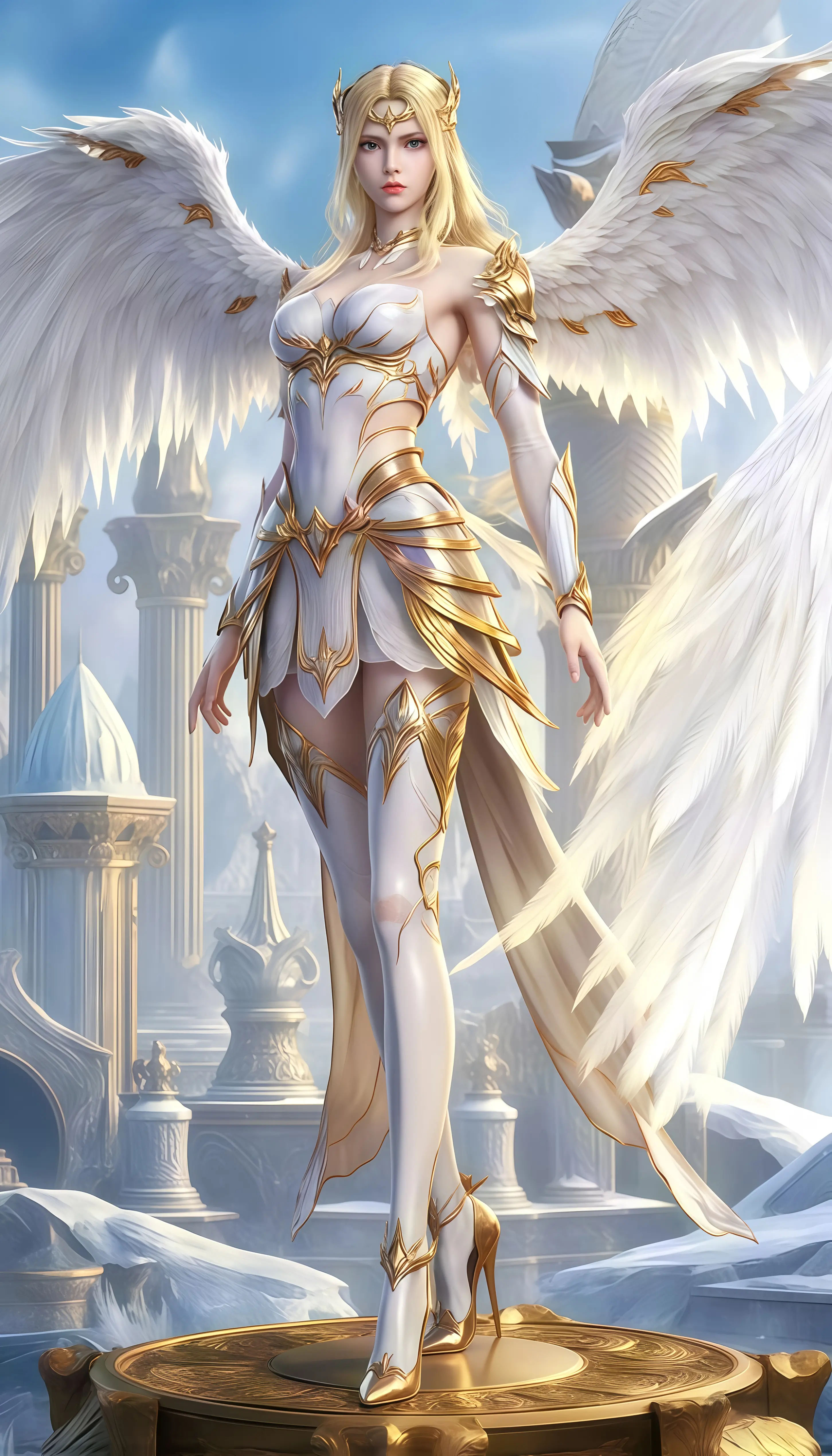 斗罗大陆千仞雪ai绘画/高清4k/无水印/超清美图/手机壁纸