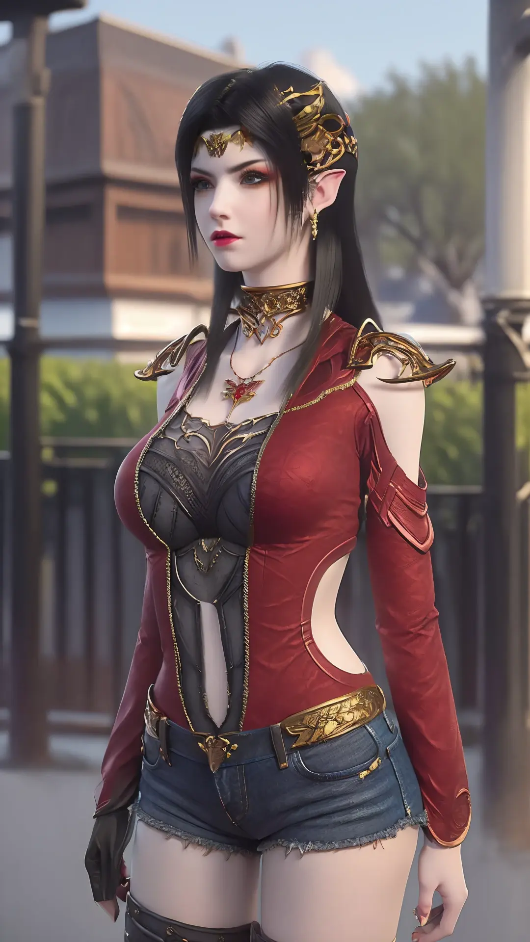 是不是微胖型的美杜莎女王更好看?