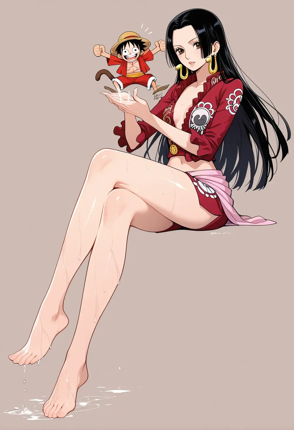 女帝泳装图,无不良引导