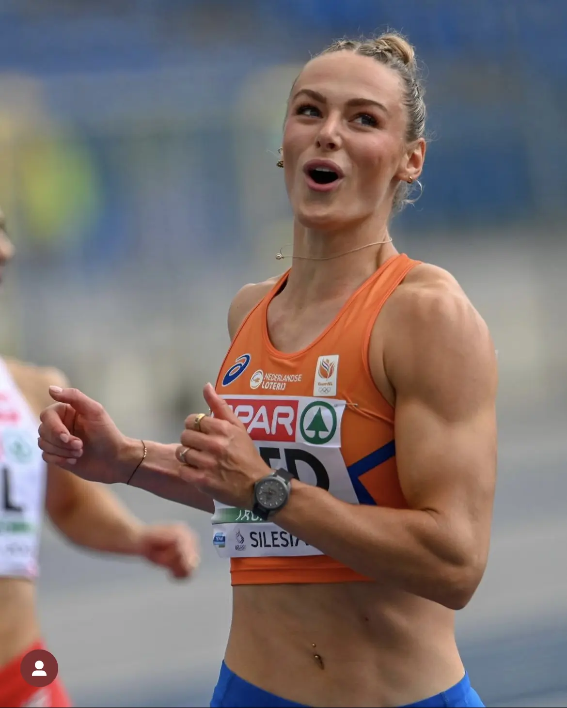 荷兰女子田径运动员lieke klaver图片集锦