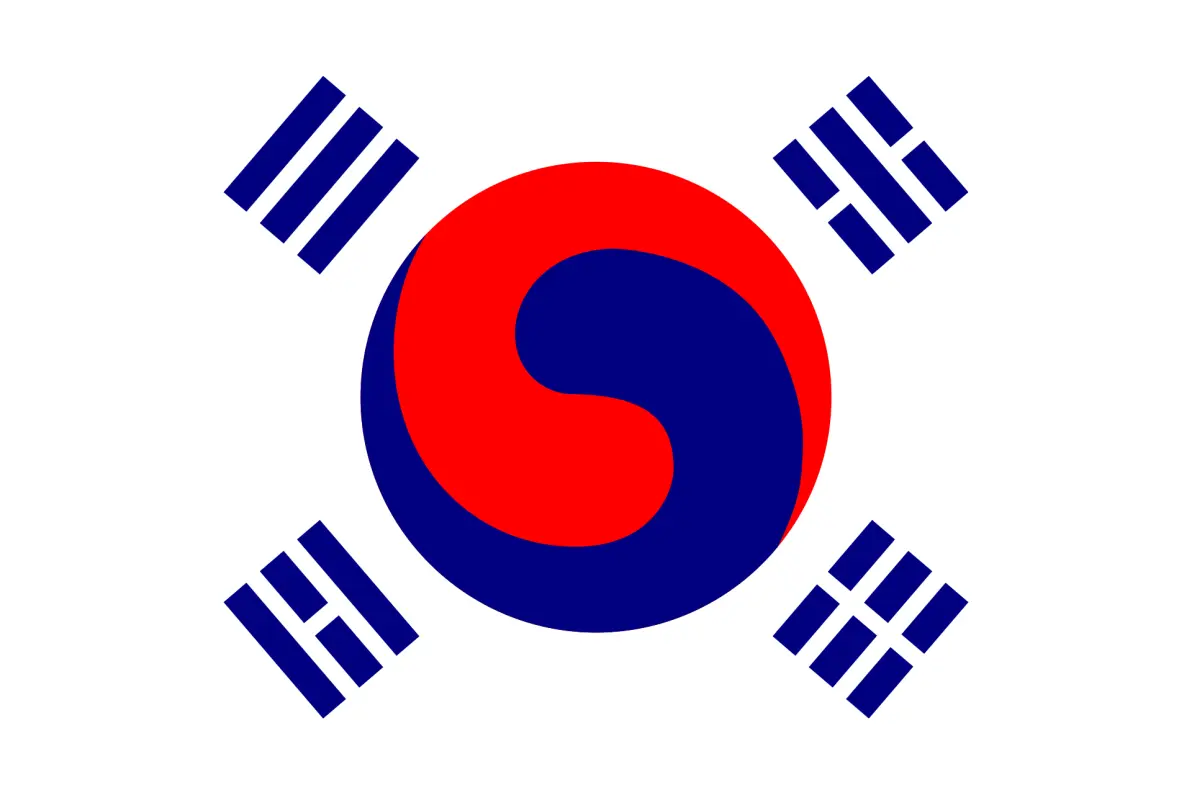 【国家标志】韩国国旗