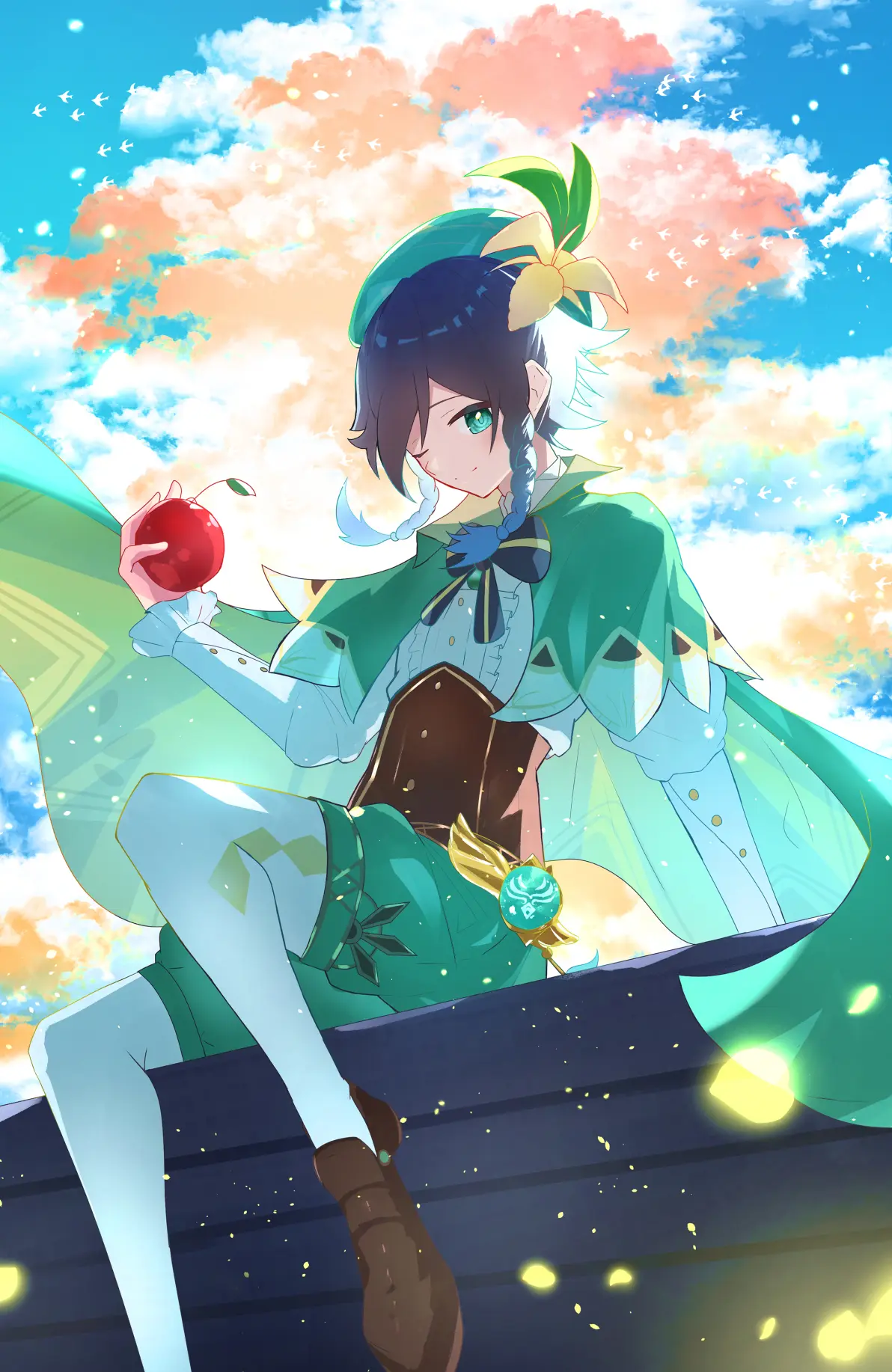 原神壁纸(温迪生日快乐)6.16