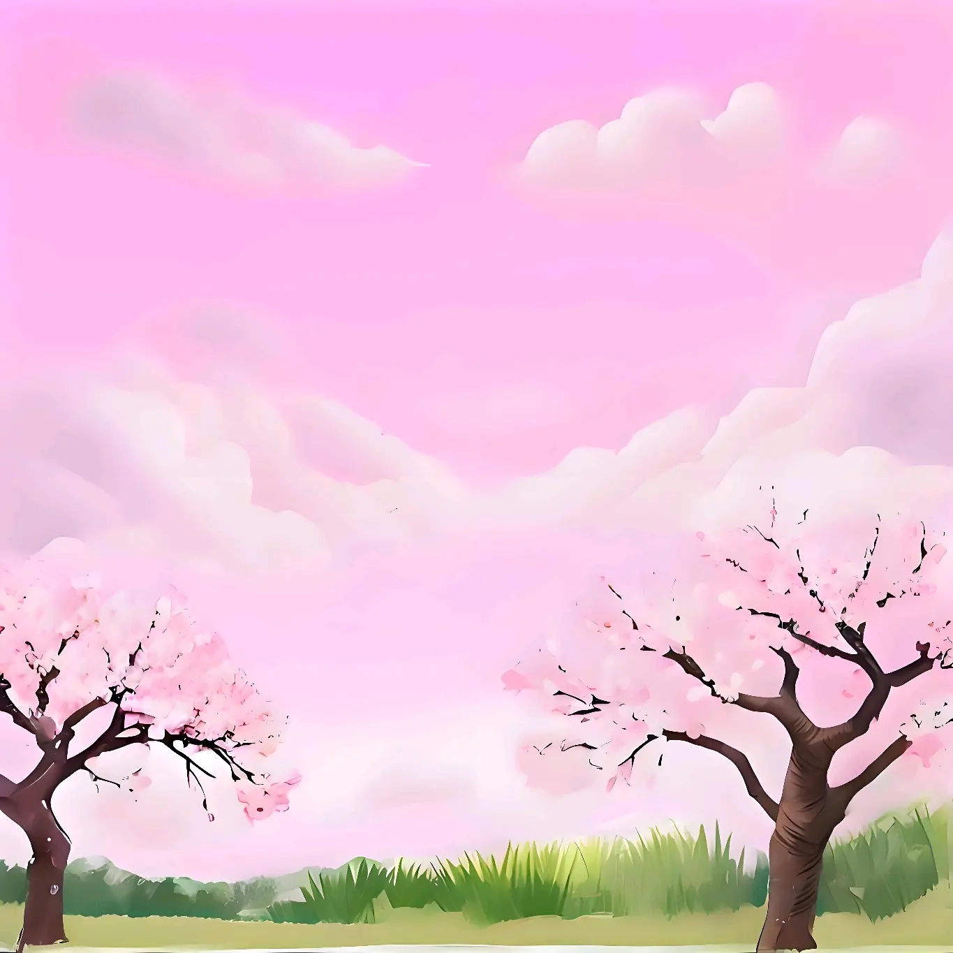 桃花树场景合集