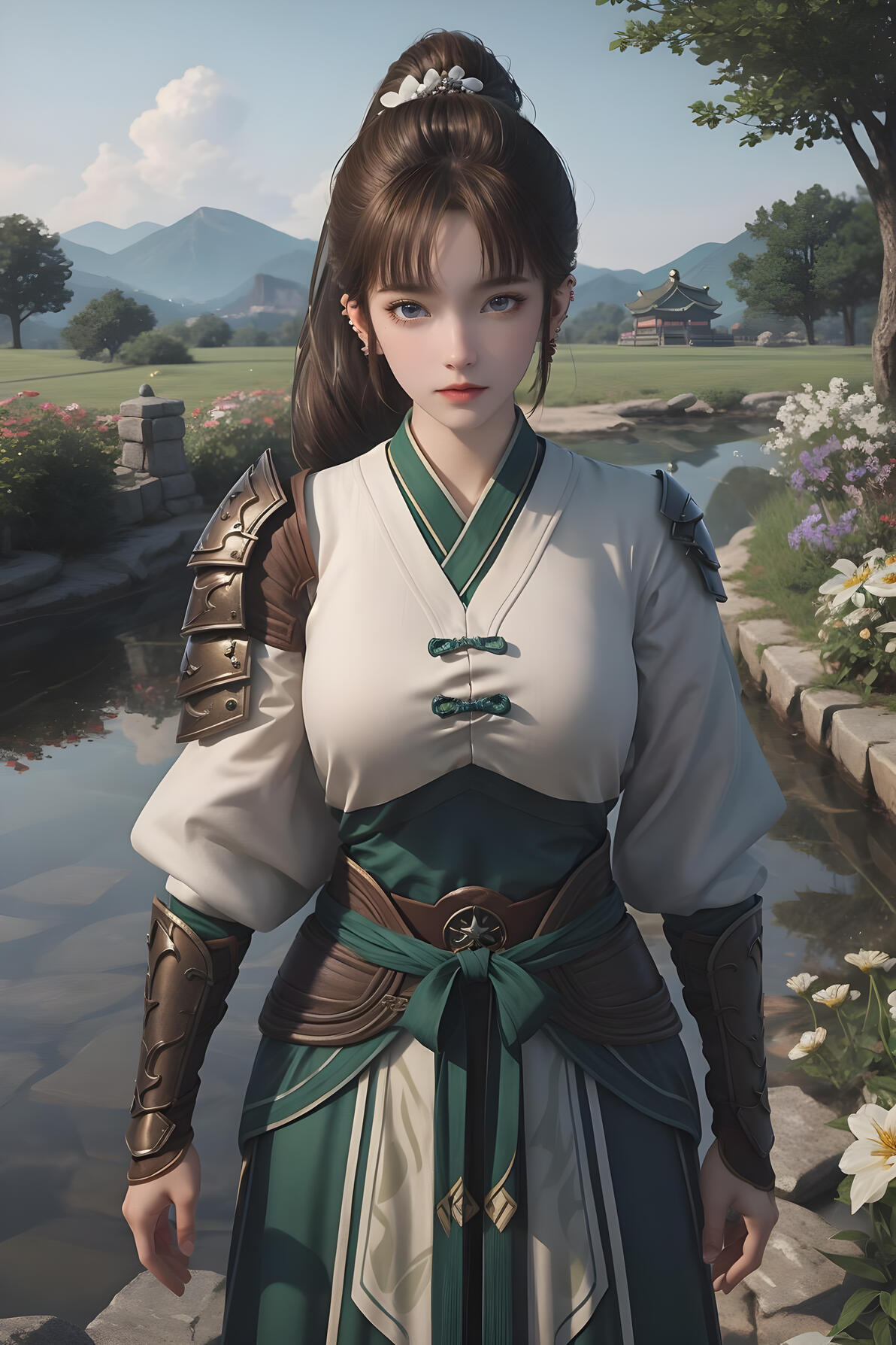 国漫女神ai超美手机壁纸：剑来阮秀、凡人修仙传元瑶 哔哩哔哩 