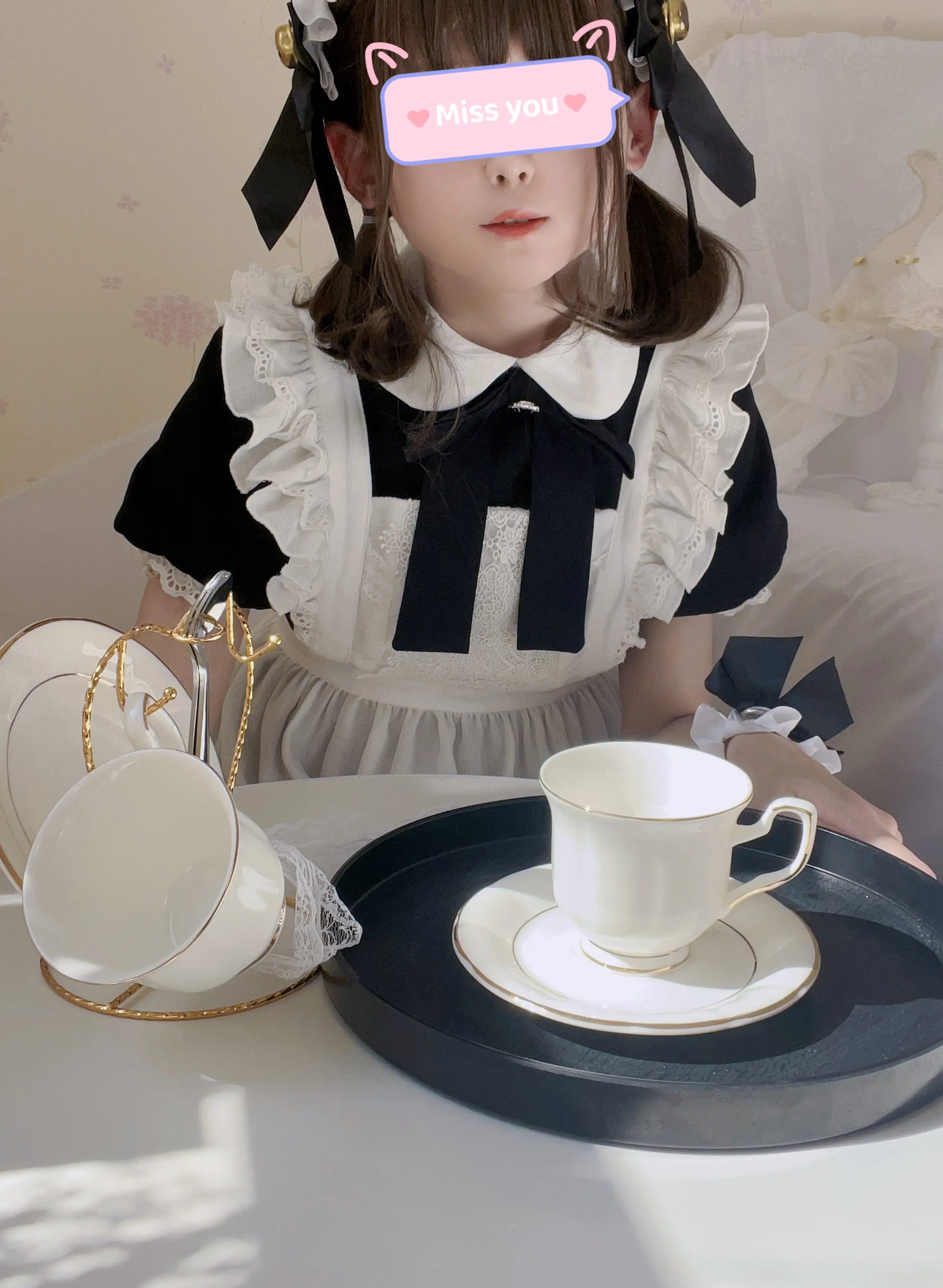 写真丨白丝奶糖酱☆ - 白丝女仆