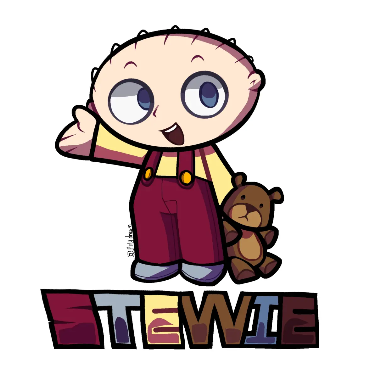 一些stewie的同人图