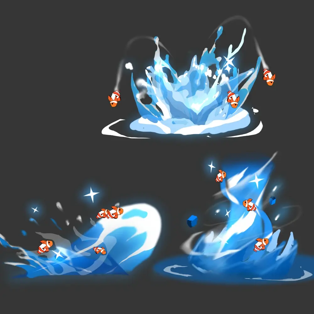 手绘特效设计稿练习