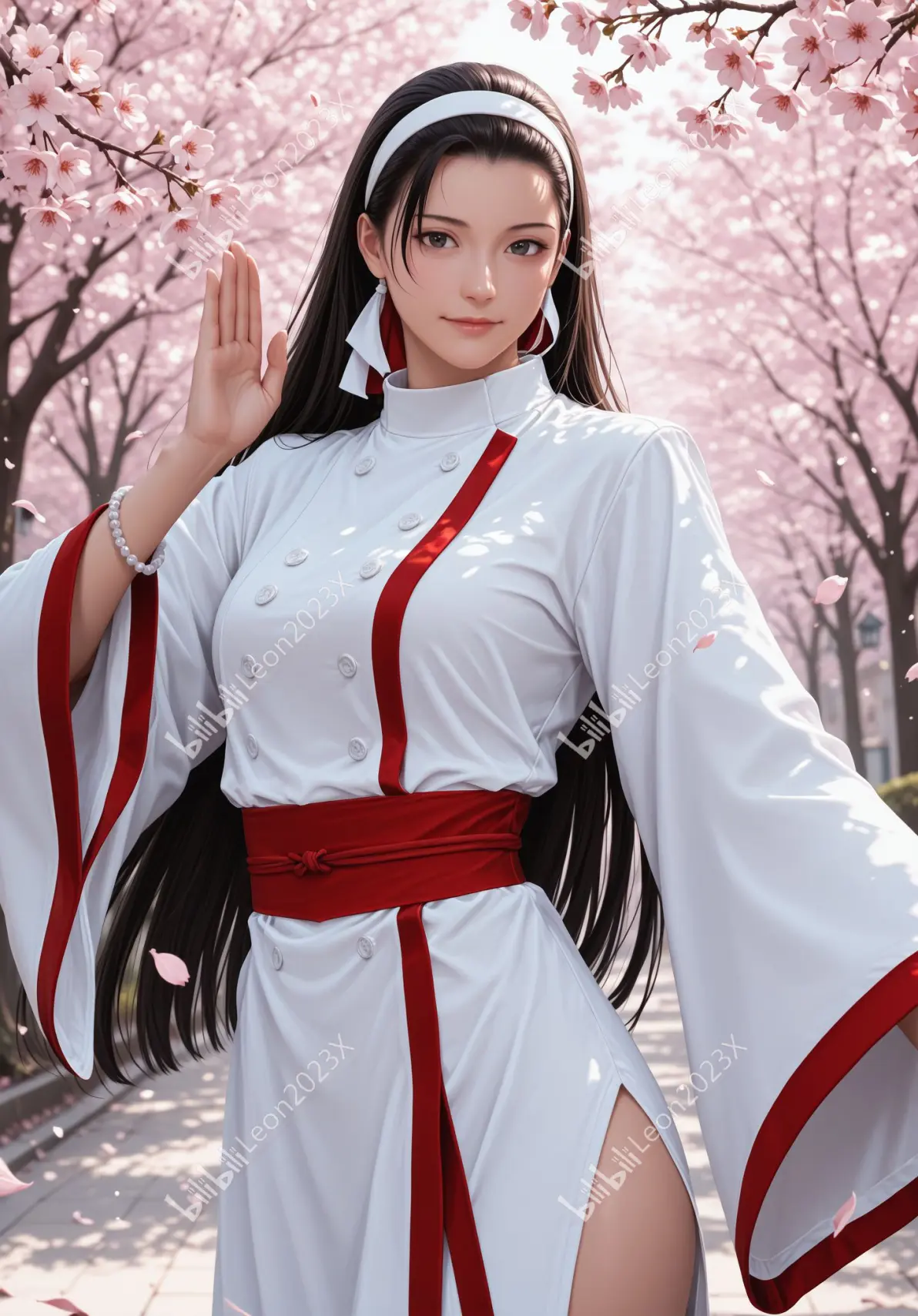 拳皇-2(游戏女主ai精美重绘)