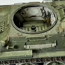 笔涂小号手1/48全内构T34-85
