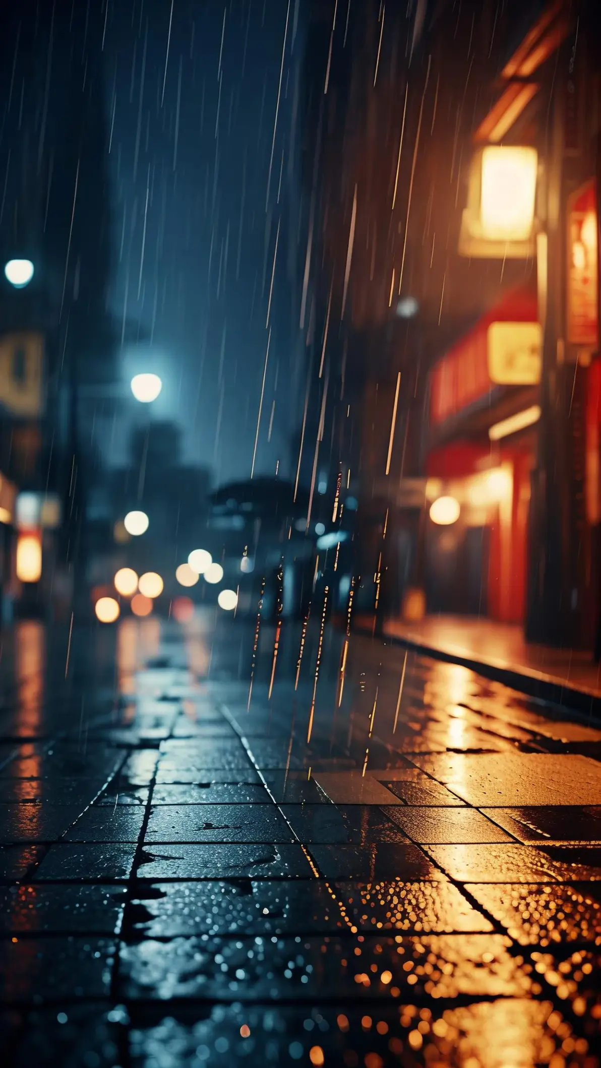 手机壁纸|下雨专题 雨中景色 by:伽码盐泽 2025年4月28日