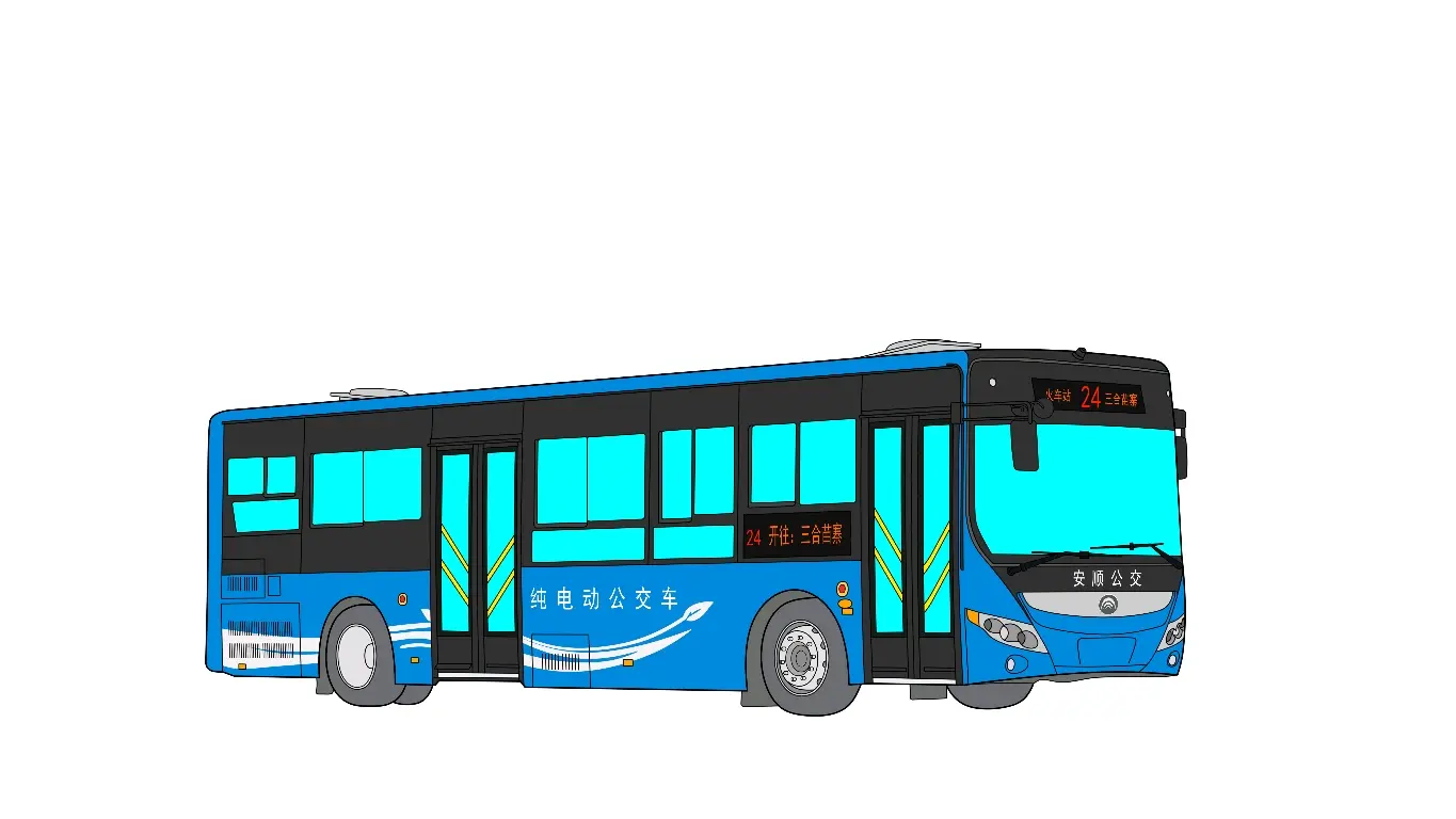 盘点我画过的公交车