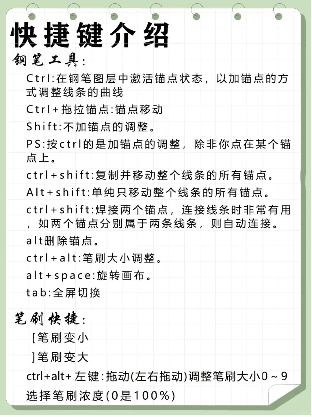 sai2勾线笔刷参数图片