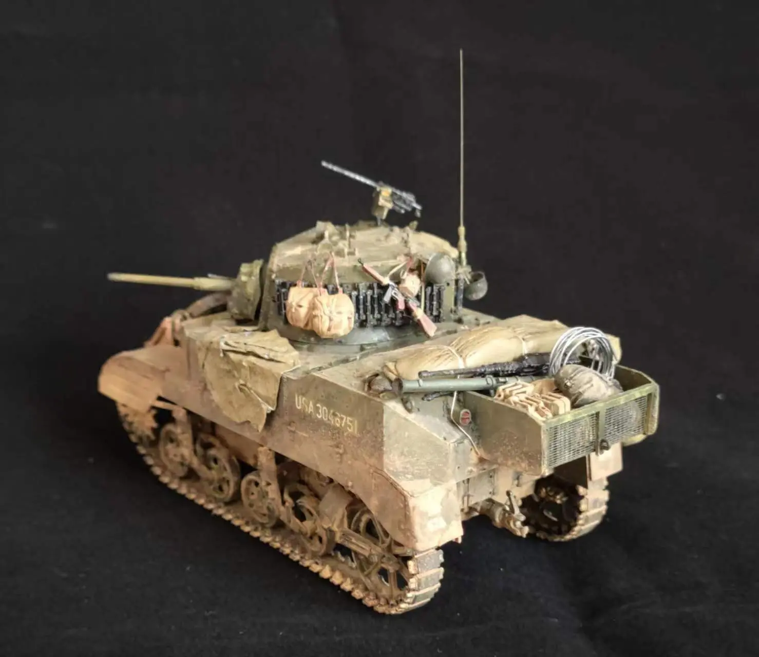 田宫m5a1 斯图亚特轻型坦克