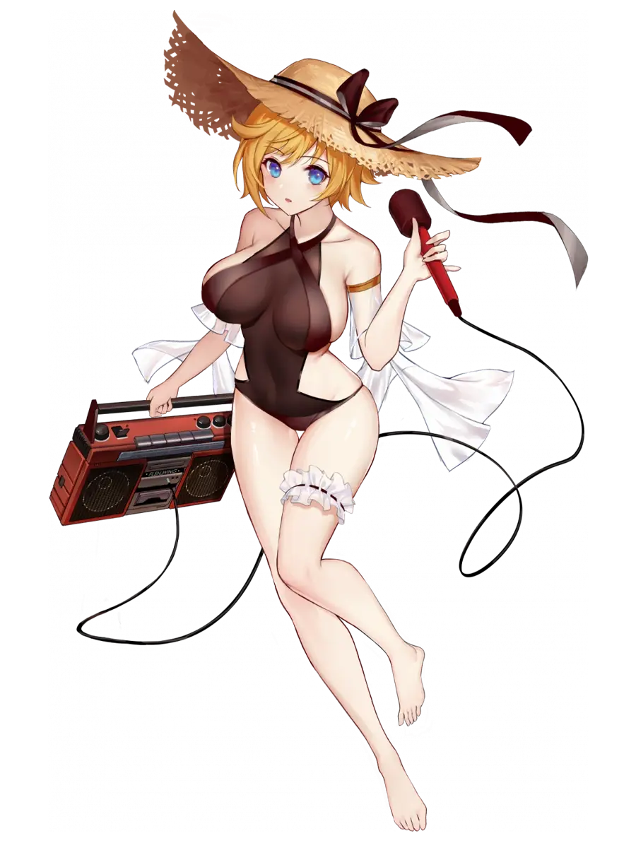 finalgear重装战姬机师泳装立绘欣赏