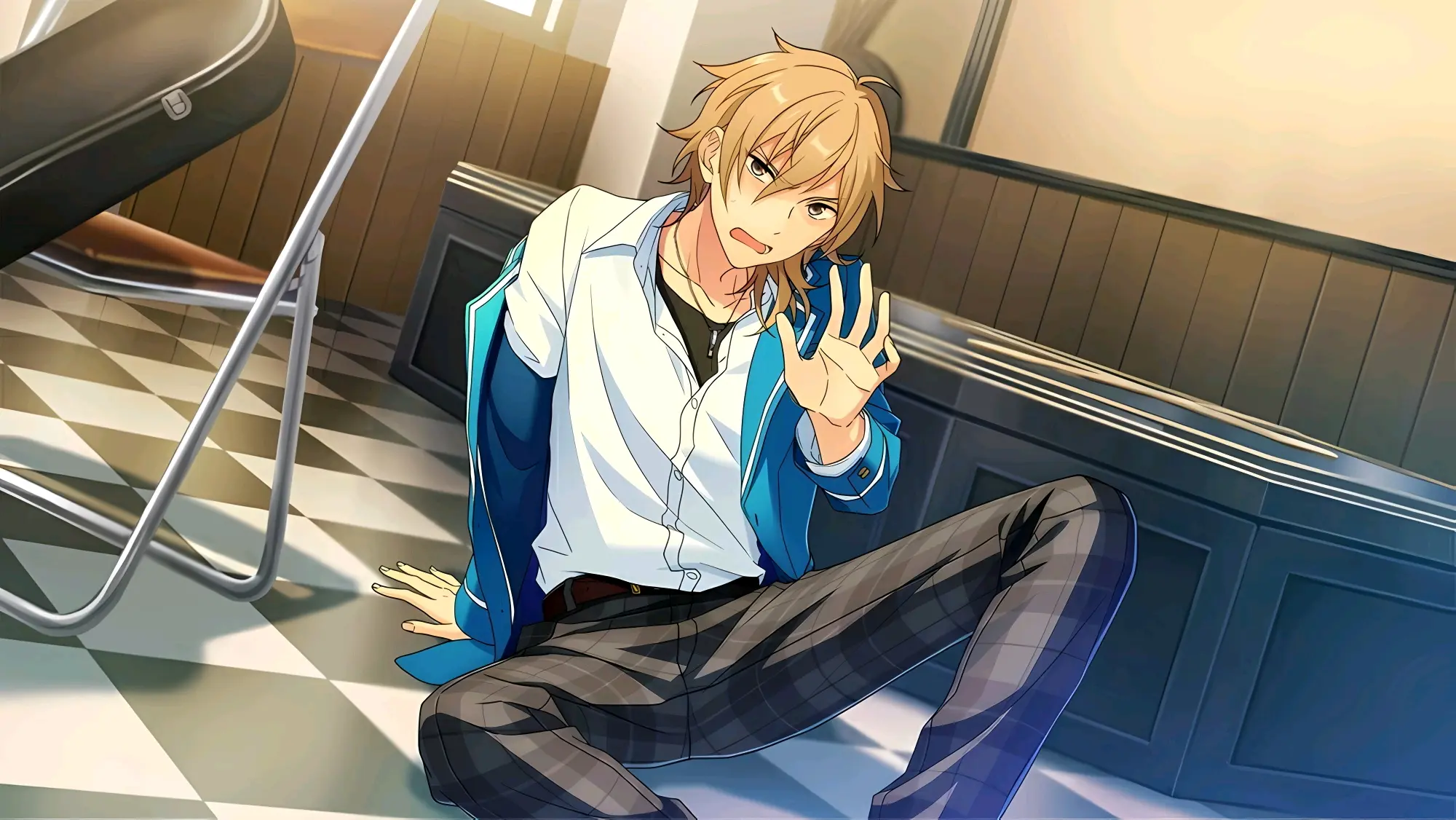 来点羽风薰高清cg(偶像梦幻祭/es2/带几张朔间零)