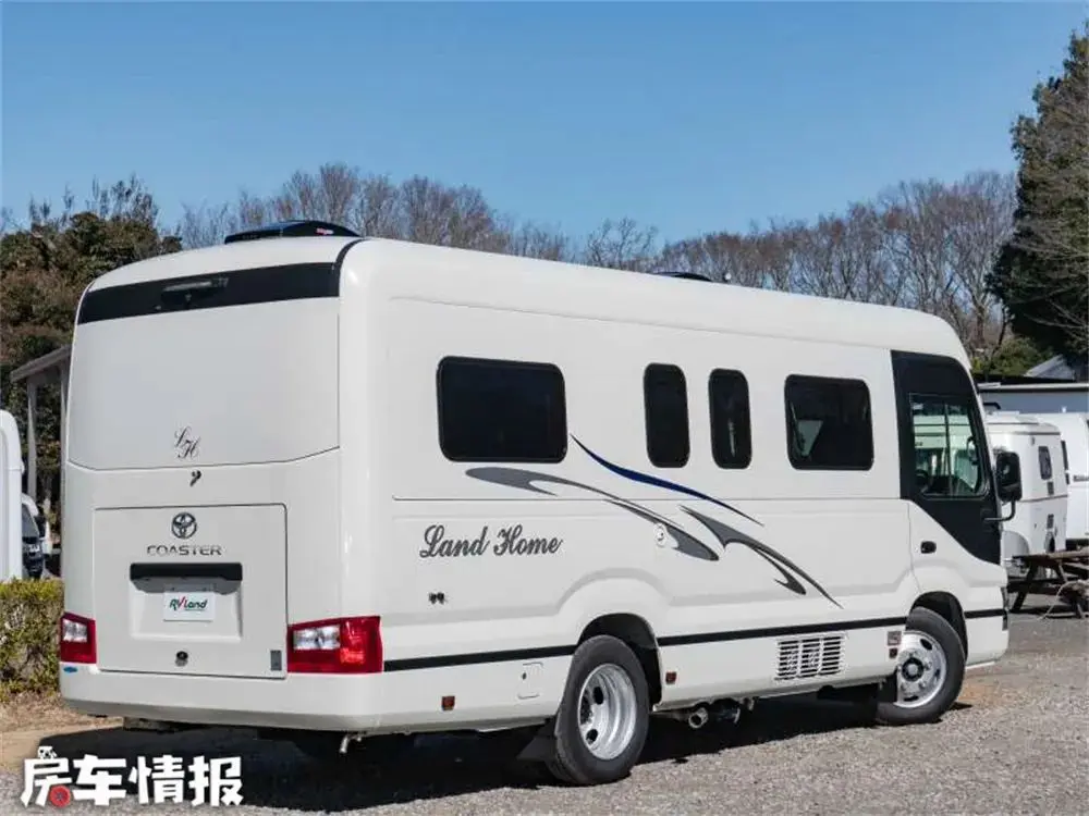 b型房车里的空间之王!丰田考斯特房车,居家旅行真的太合适了