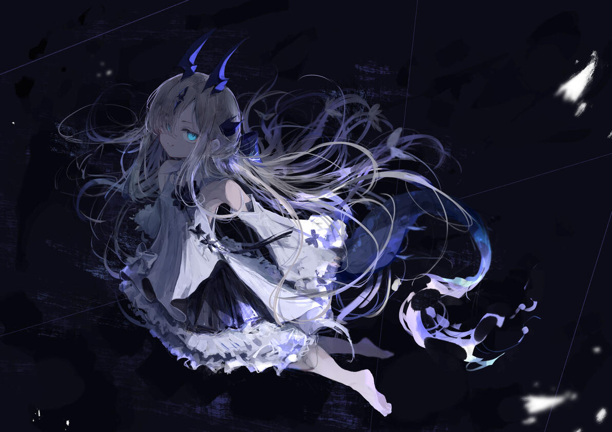 二次元图鉴 | 《明日方舟》死芒/爱布拉娜(壁纸美图·第1007辑) - 哔哩哔哩