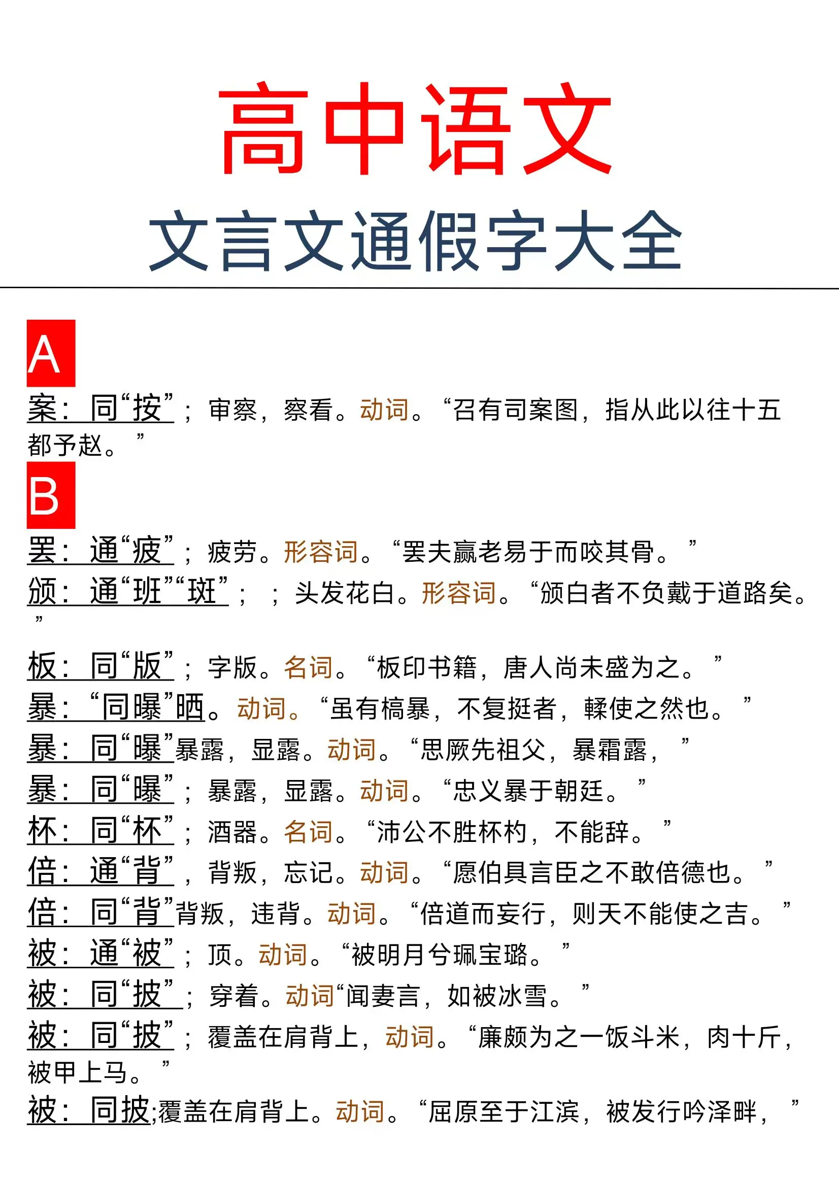 文言文中表示管理的字