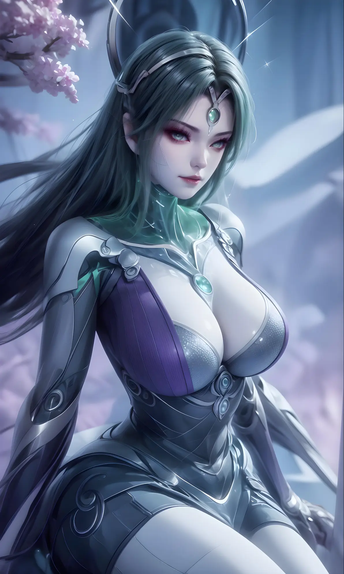 《吞噬星空》‌国漫女神ai高清美图/壁纸:罗峰真是躺着也中枪!