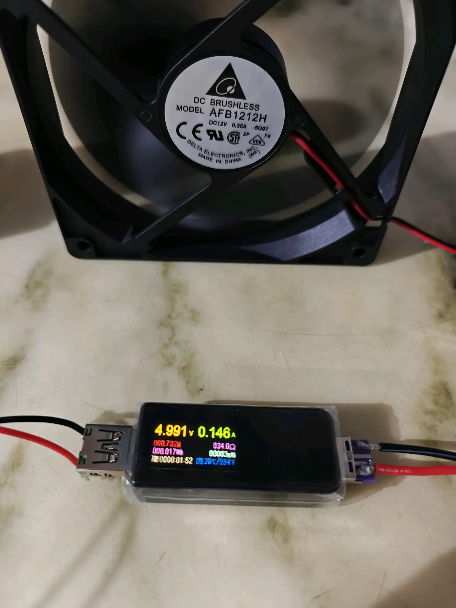 diy 桌面散热风扇