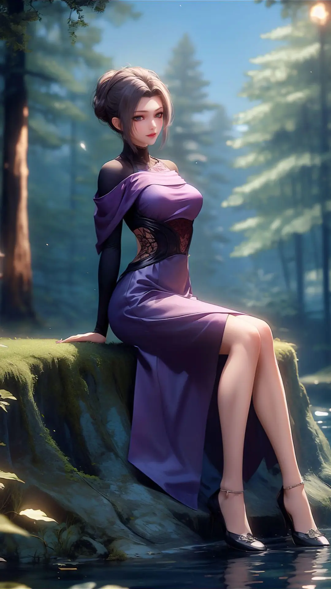 《秦时明月》紫女ai高清手机壁纸:《天行九歌》四名主角之一 - 哔哩